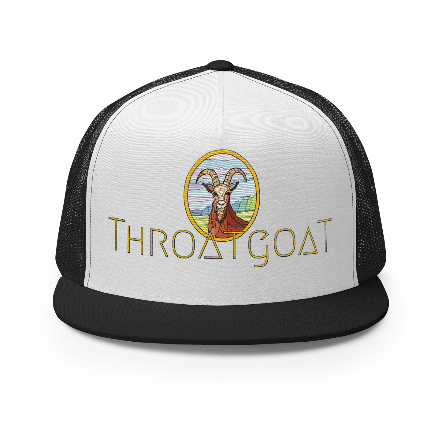 Throat Goat Trucker Cap