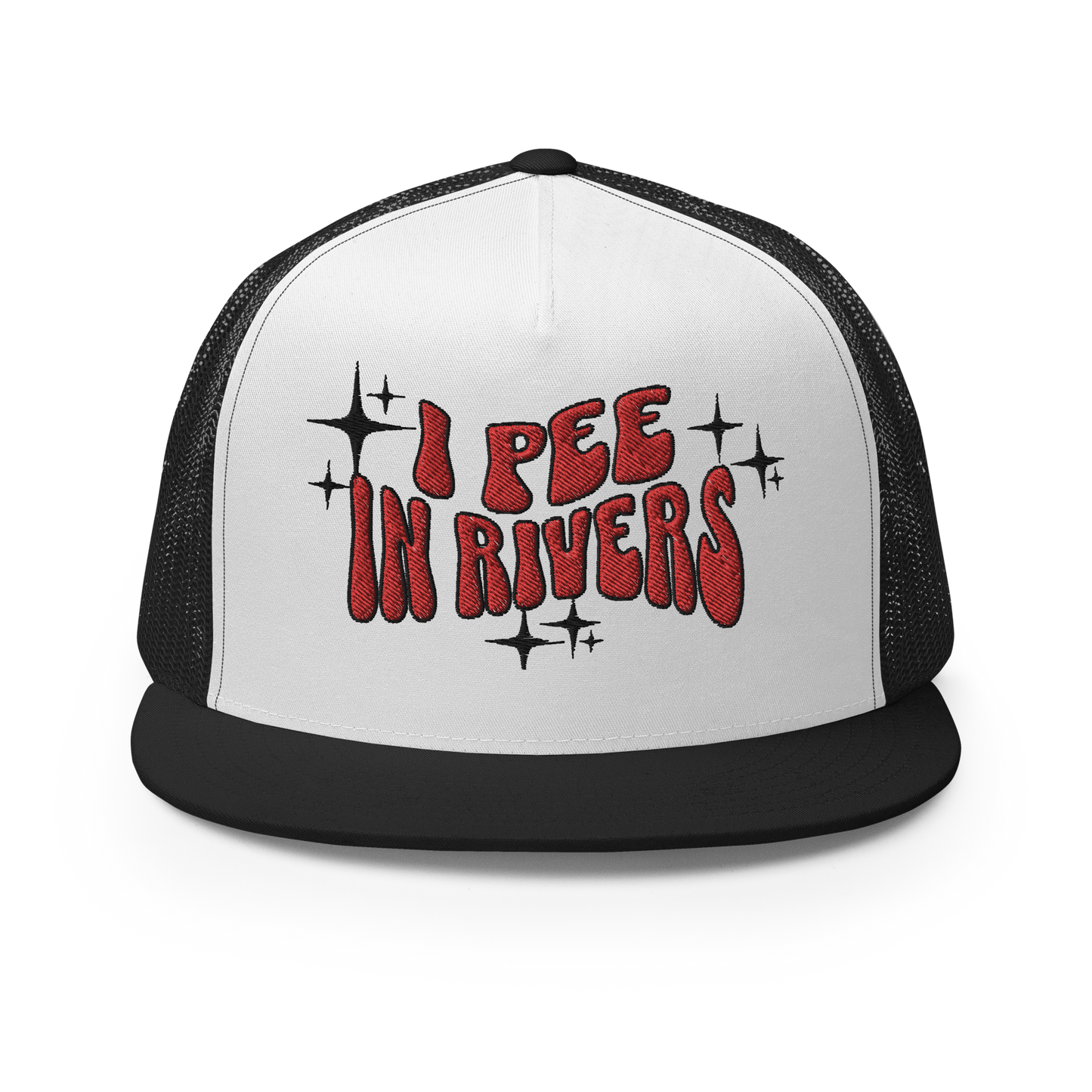 Pee in Rivers Trucker Cap