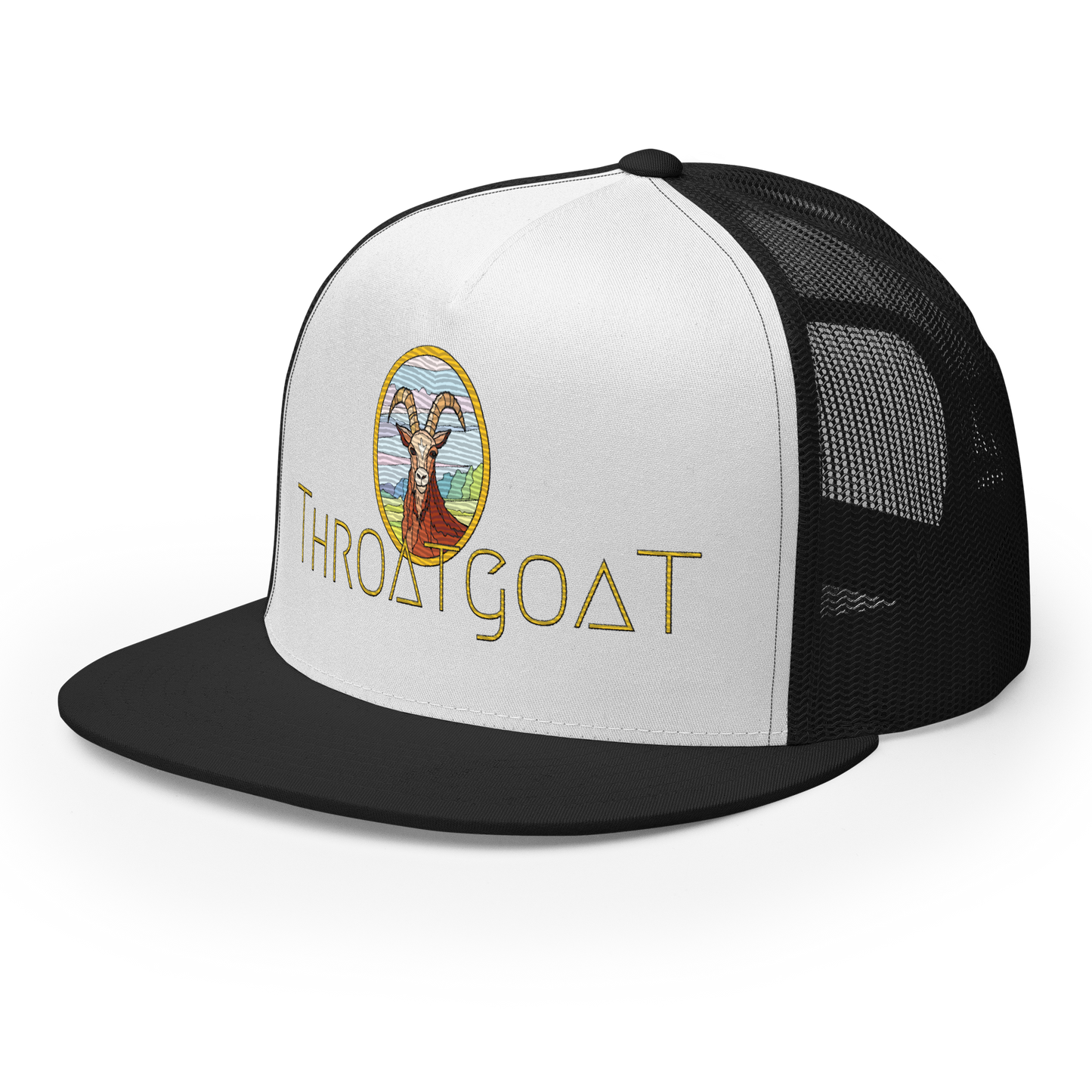 Throat Goat Trucker Cap