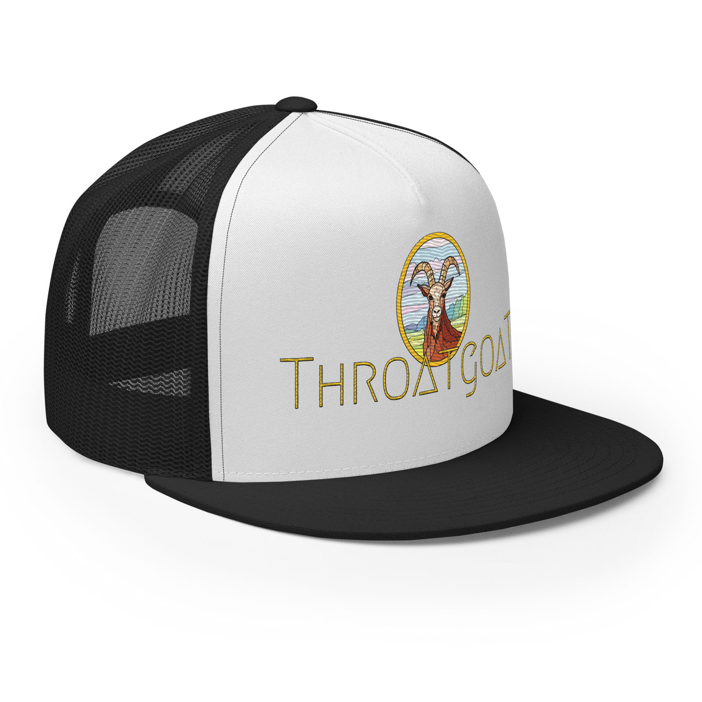Throat Goat Trucker Cap