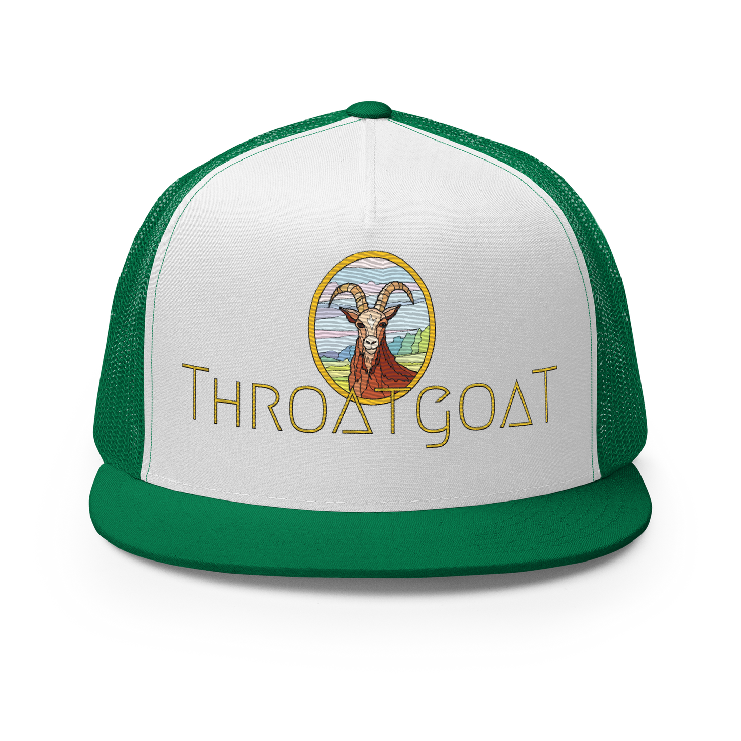 Throat Goat Trucker Cap
