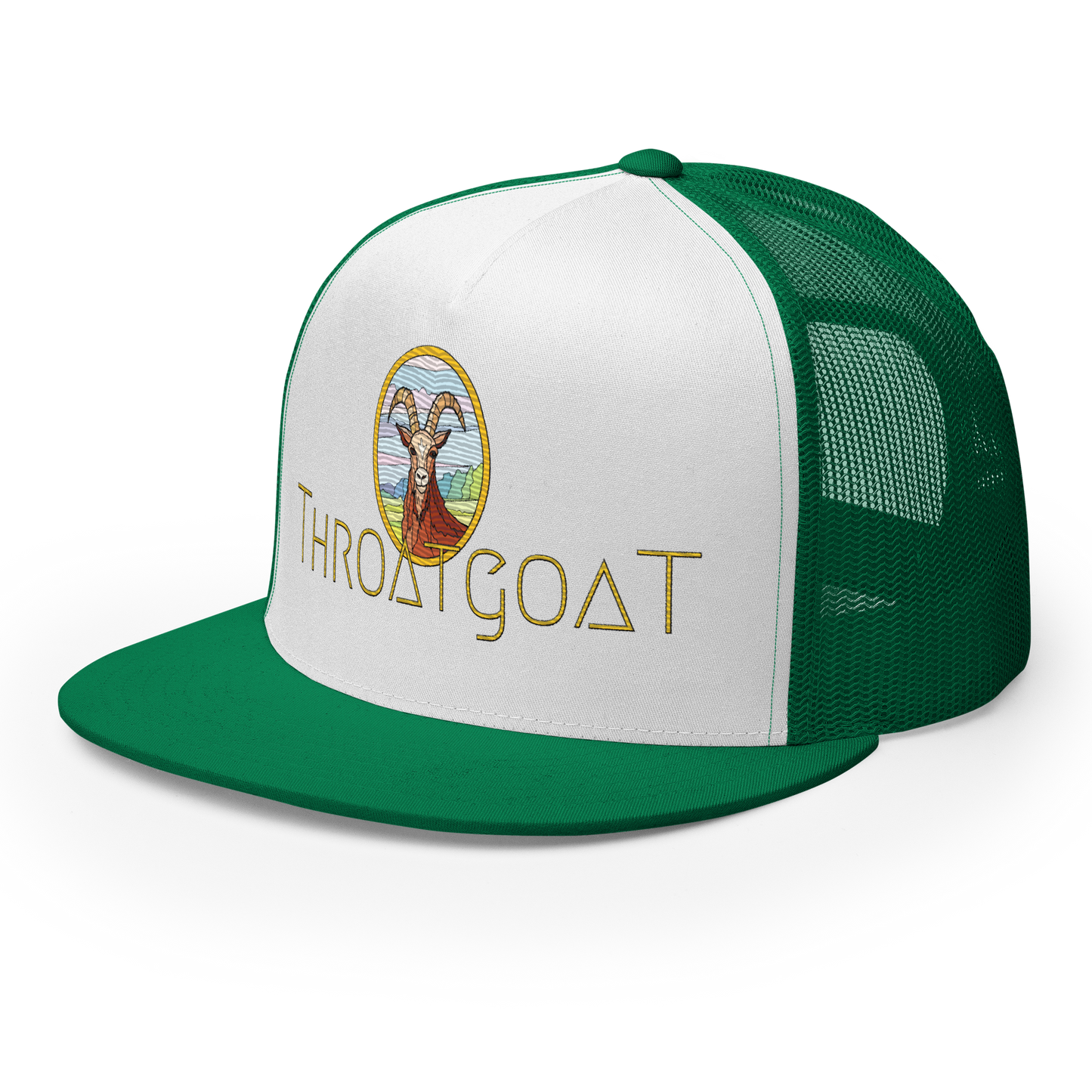 Throat Goat Trucker Cap