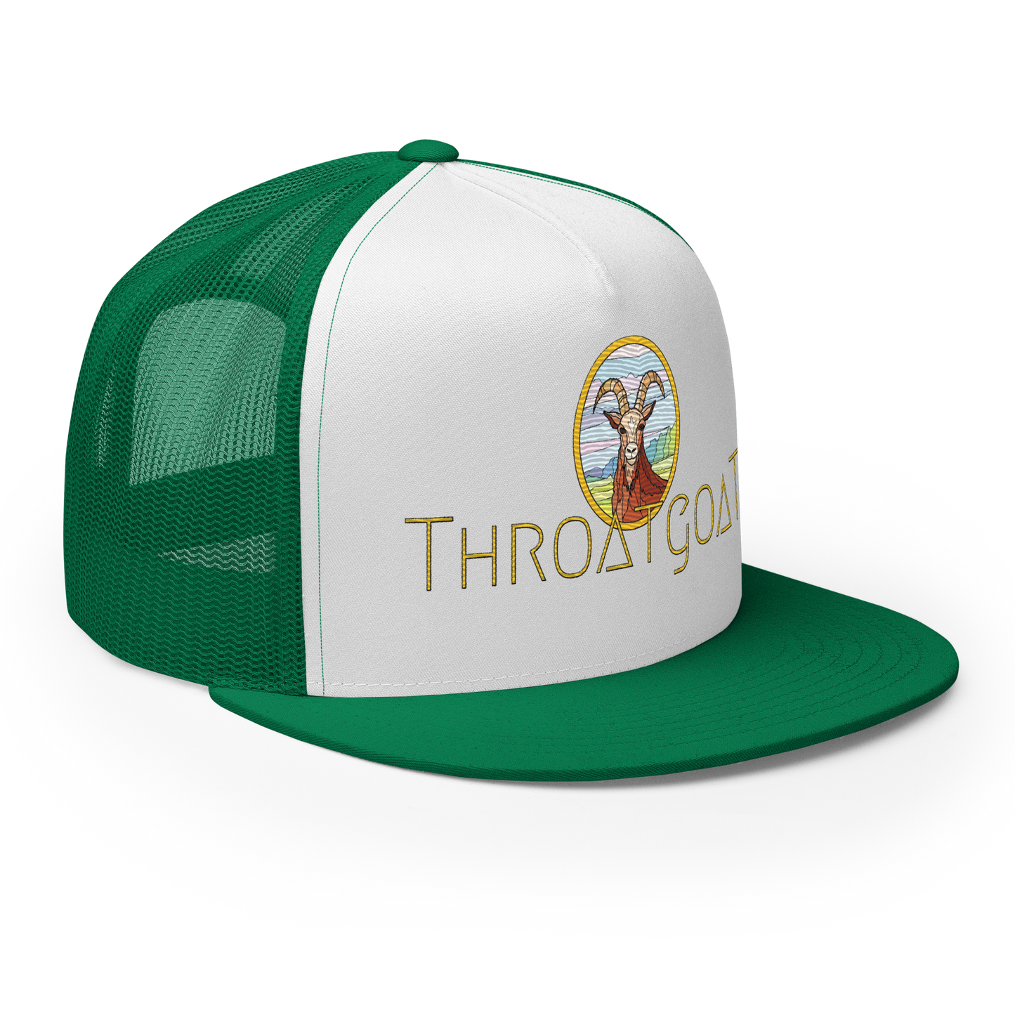 Throat Goat Trucker Cap
