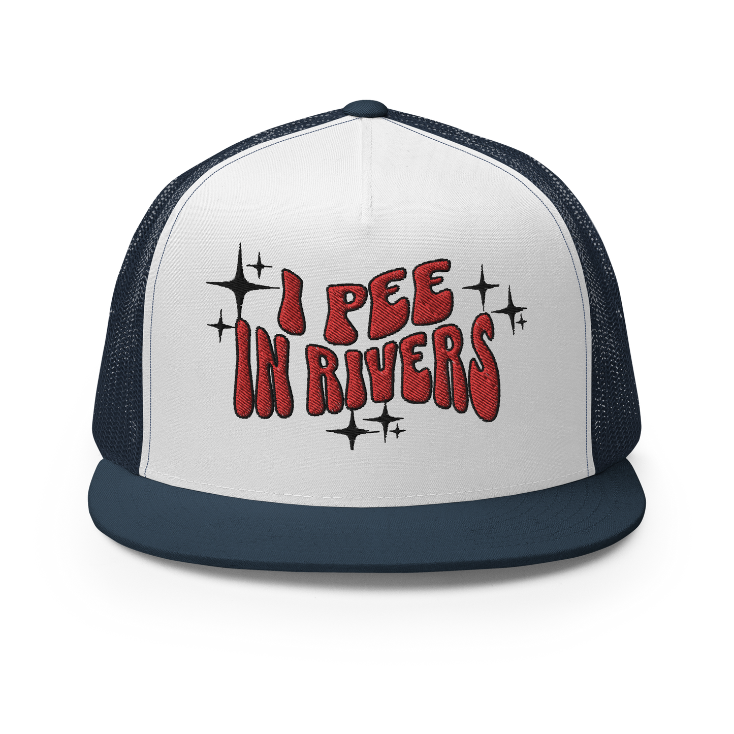 Pee in Rivers Trucker Cap