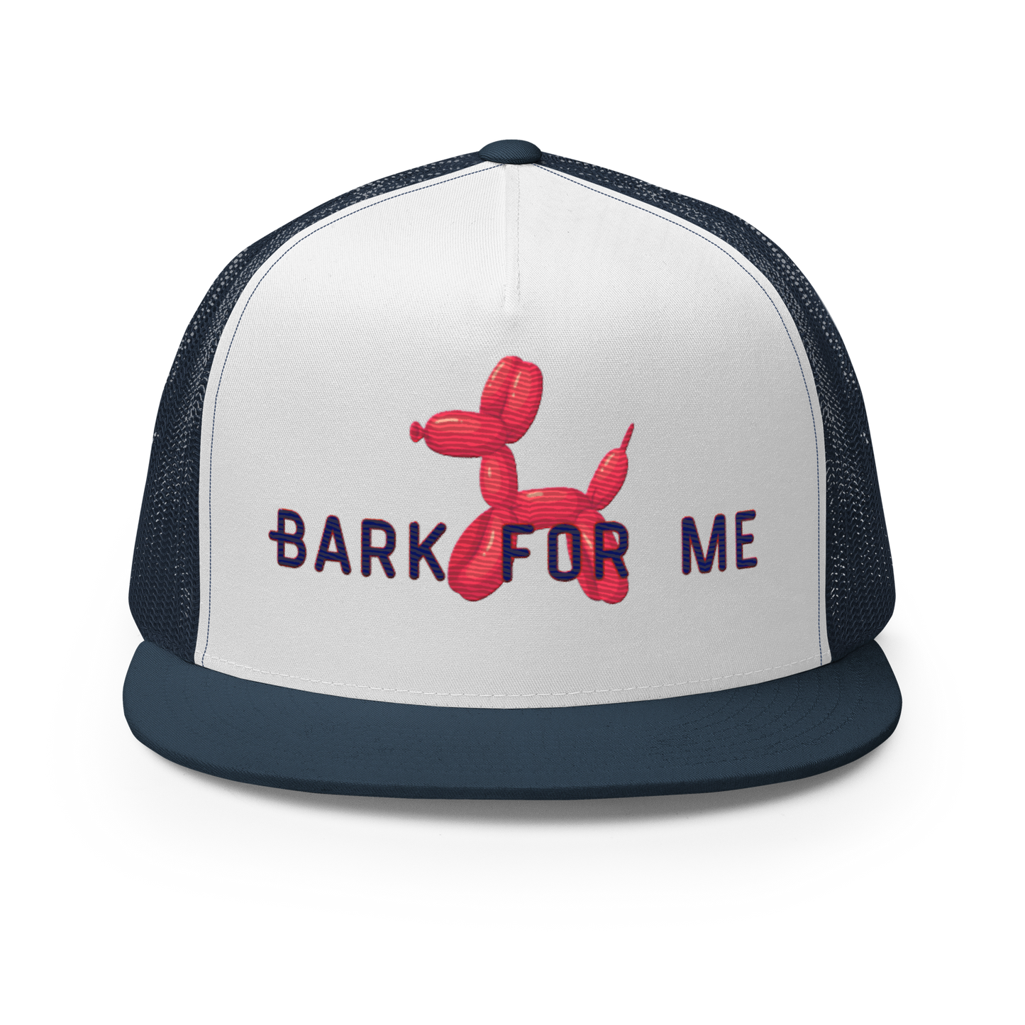 Bark For Me Embroidered Trucker Cap