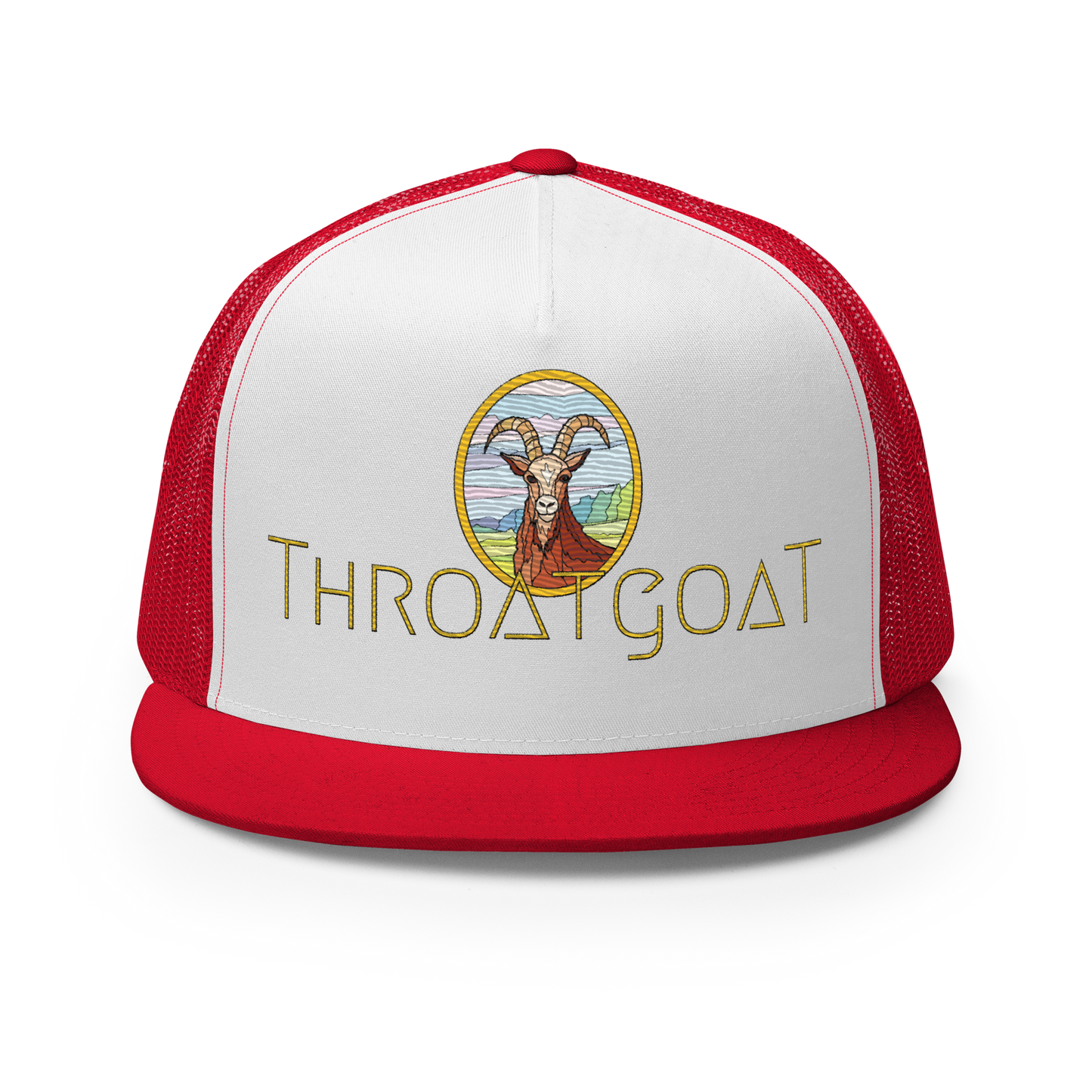 Throat Goat Trucker Cap