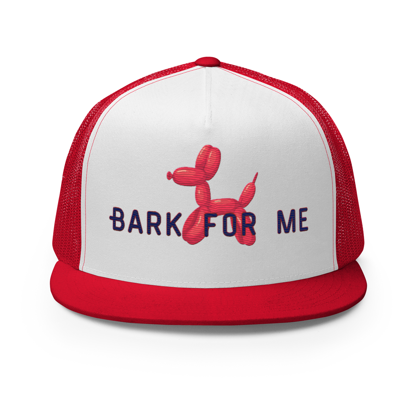 Bark For Me Embroidered Trucker Cap