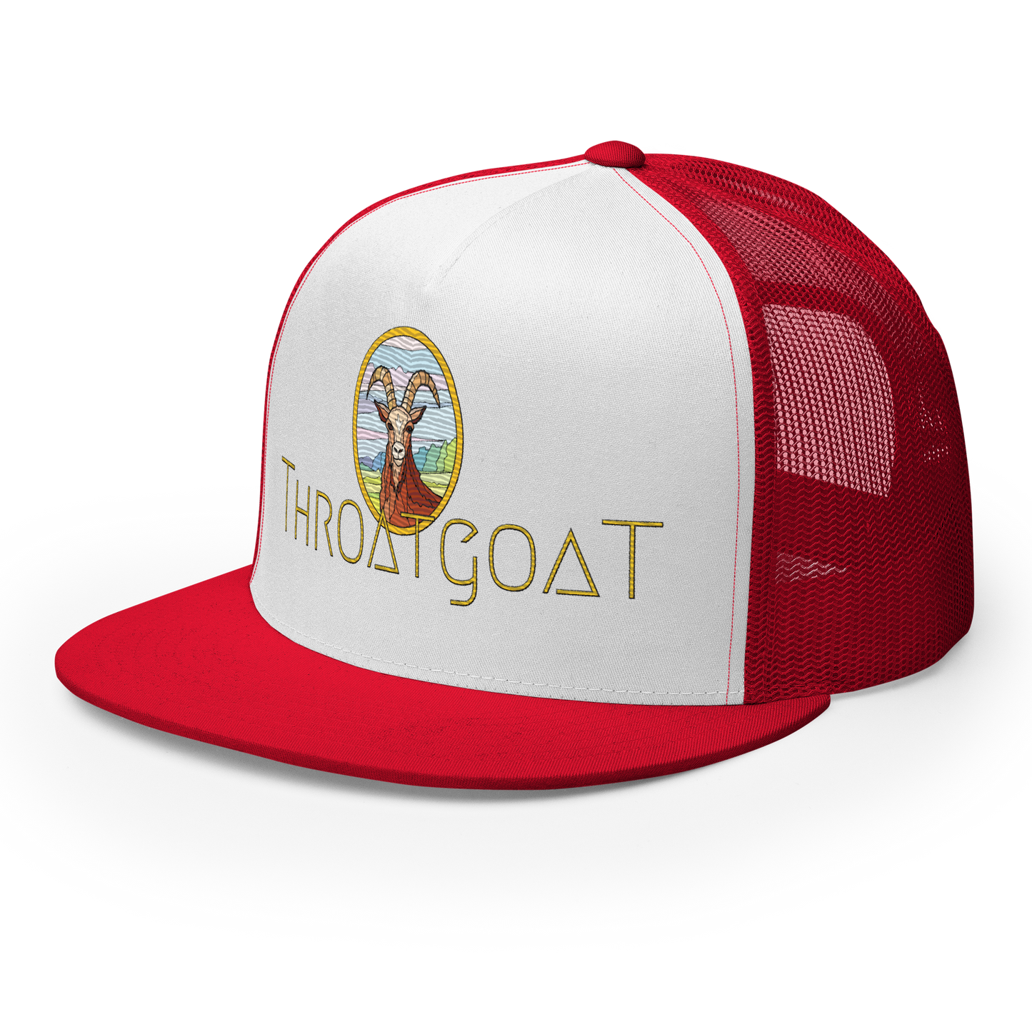 Throat Goat Trucker Cap