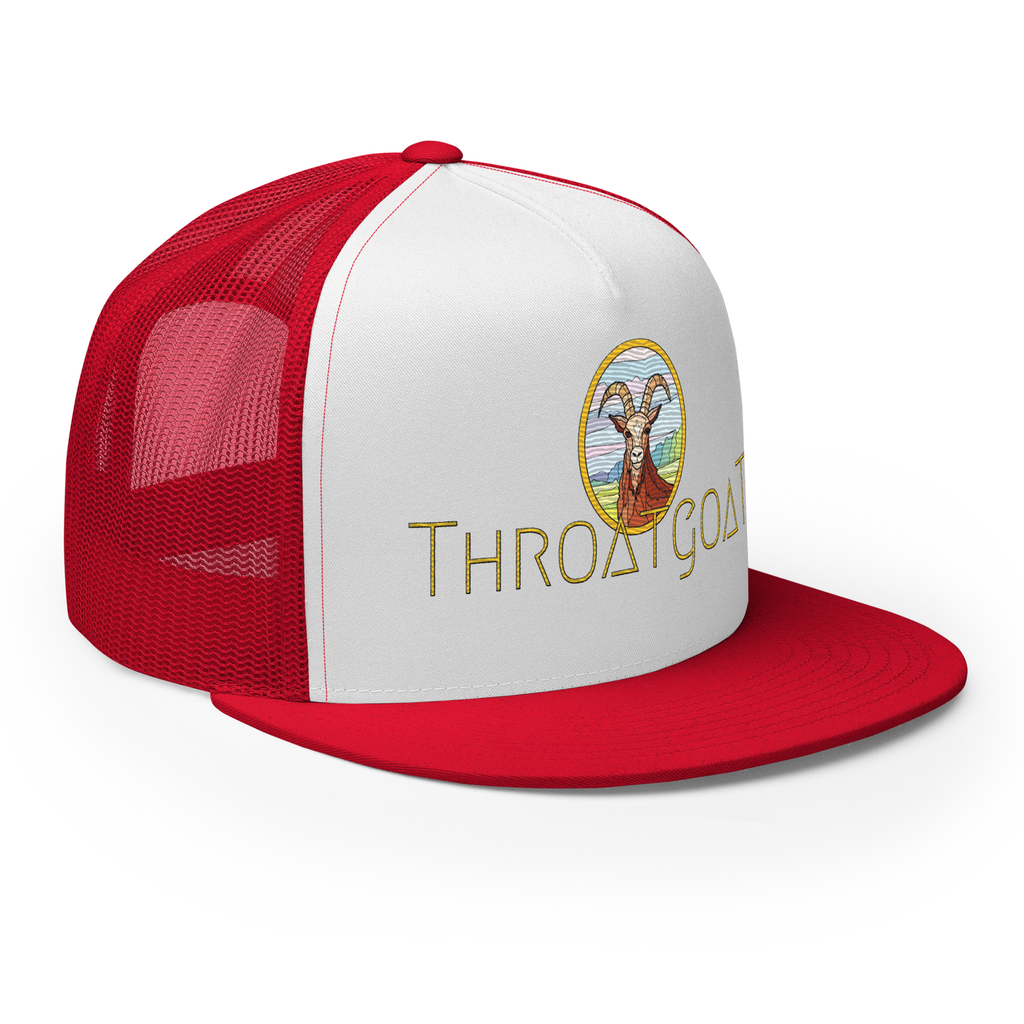 Throat Goat Trucker Cap