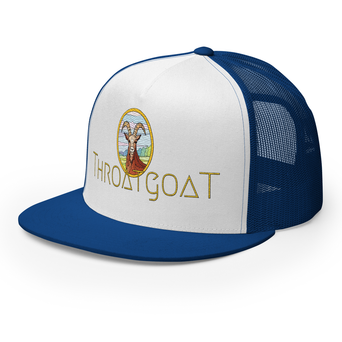 Throat Goat Trucker Cap