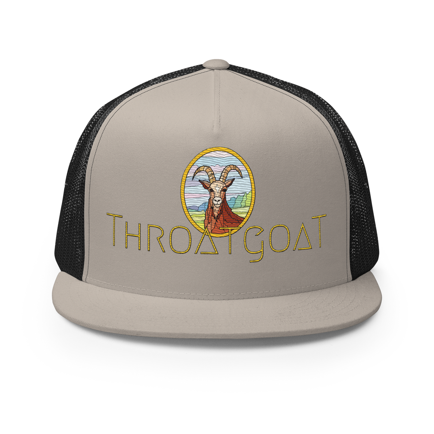 Throat Goat Trucker Cap