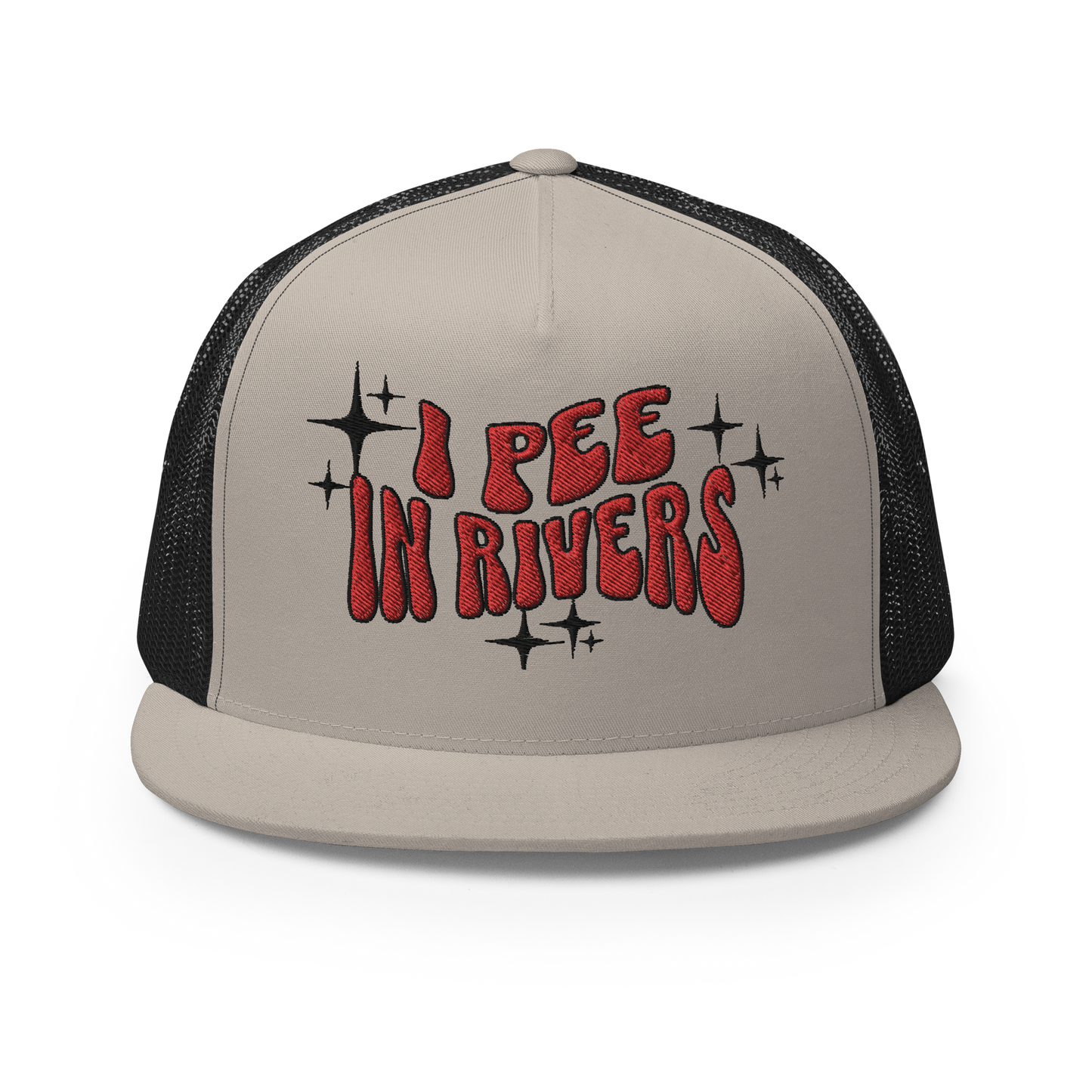 Pee in Rivers Trucker Cap