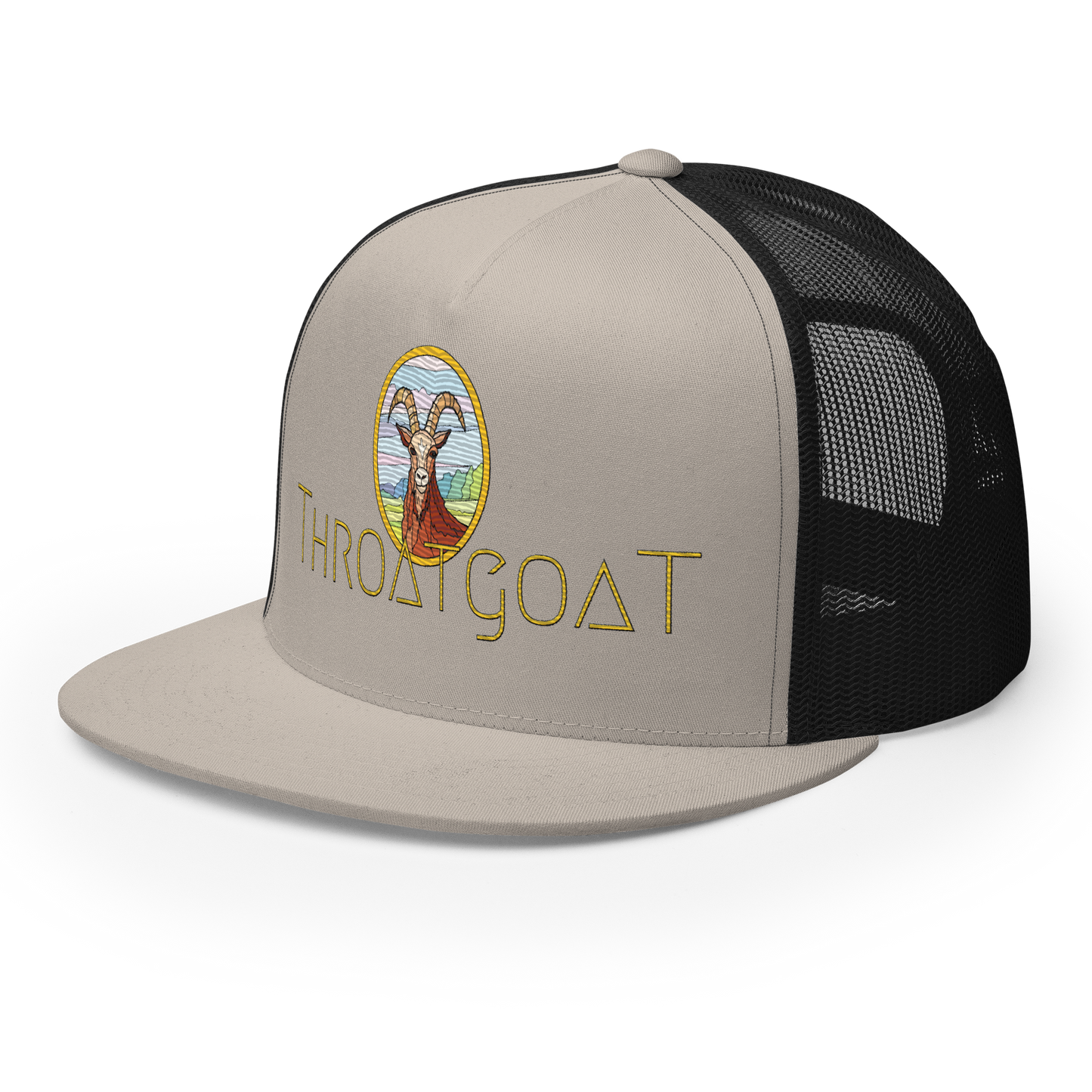 Throat Goat Trucker Cap