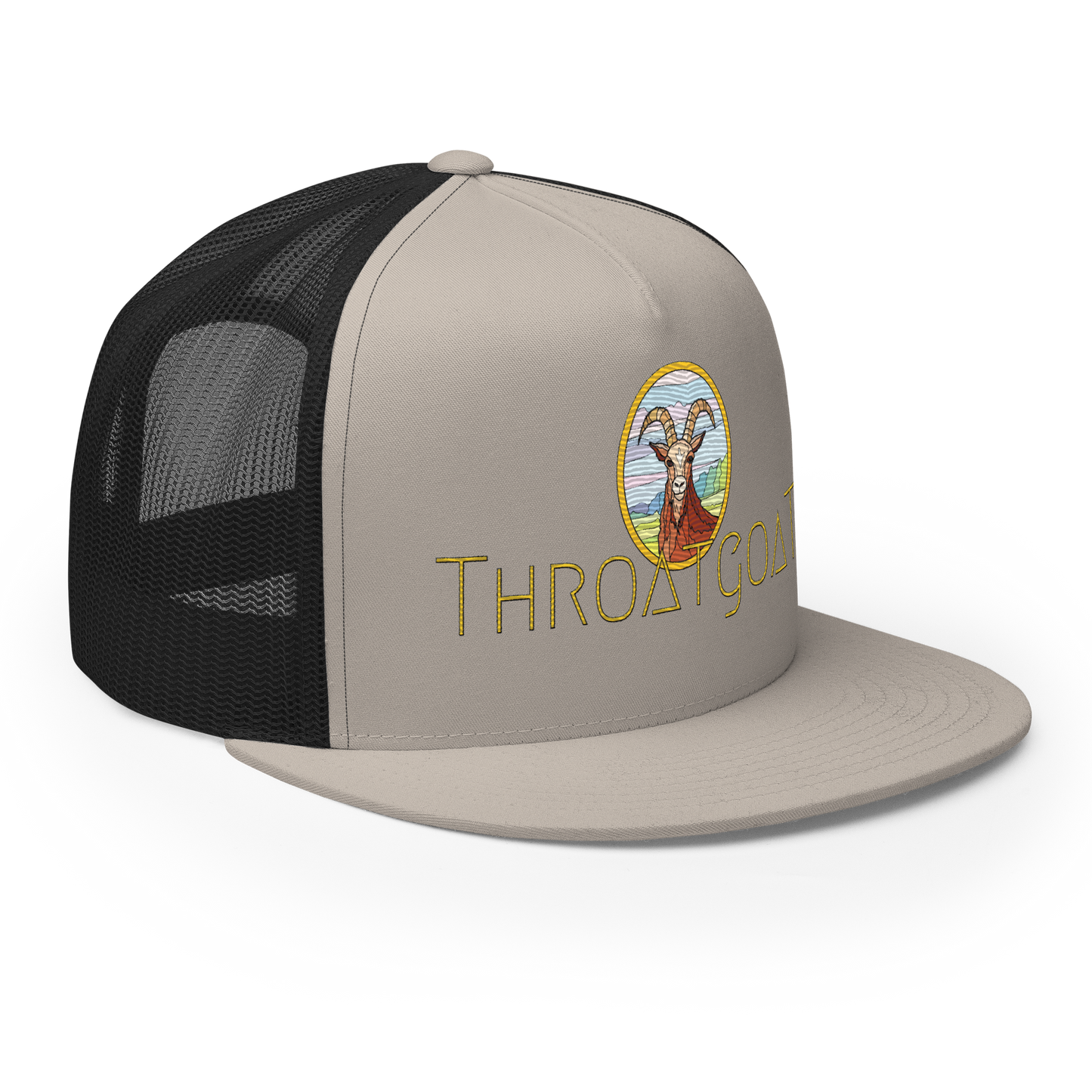 Throat Goat Trucker Cap