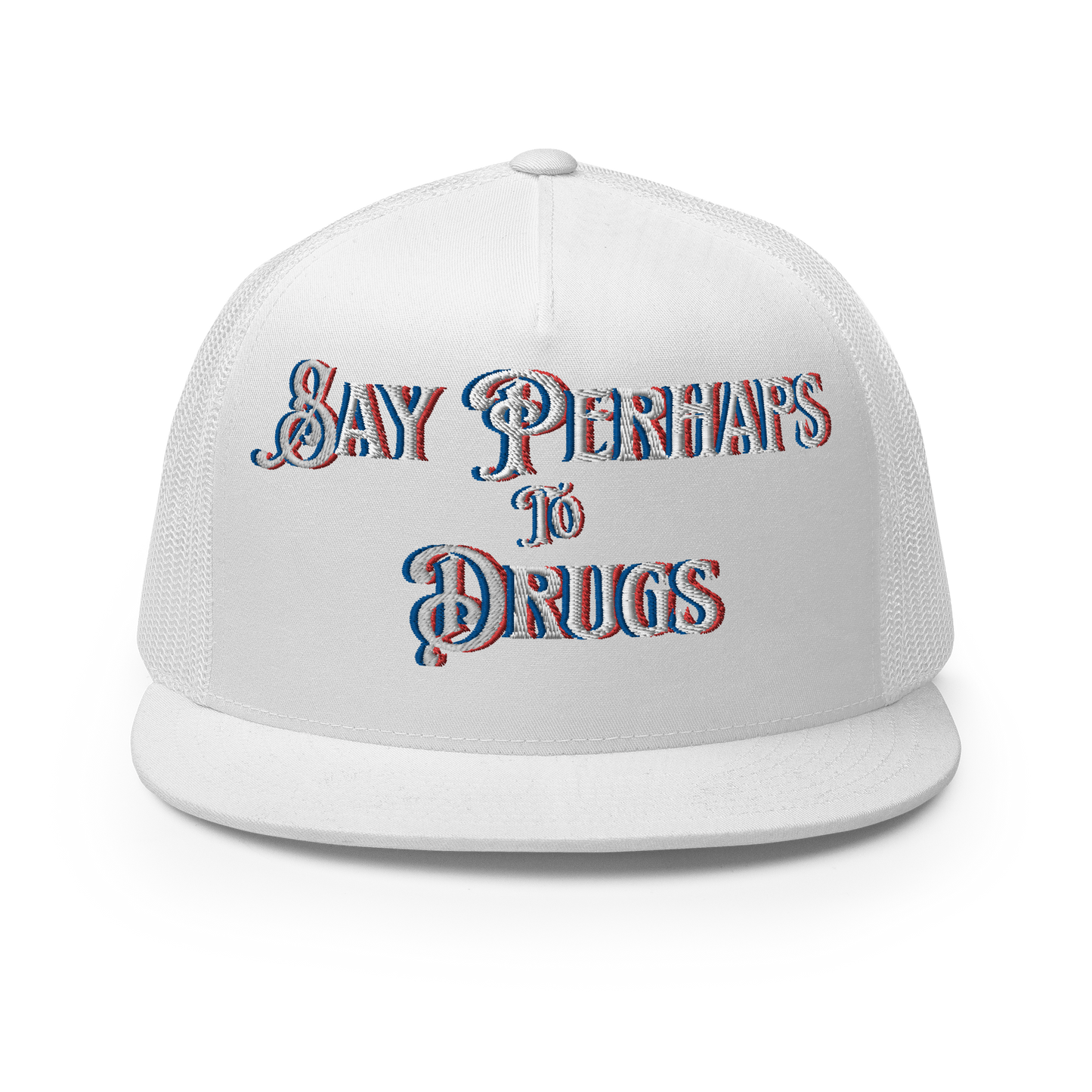 Say Perhaps to Drugs Trucker Cap