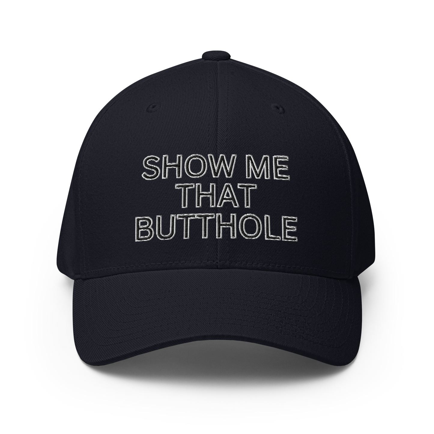 Show Me That Butthole Flexfit Structured Twill Cap