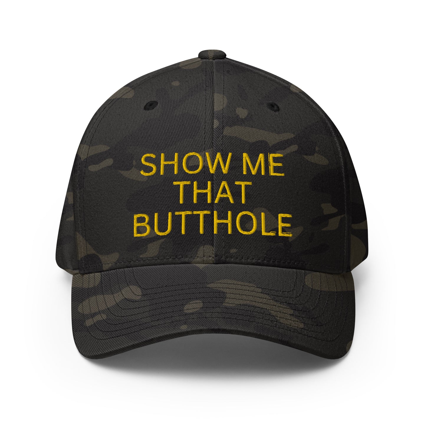 Show Me That Butthole Flexfit Structured Twill Cap