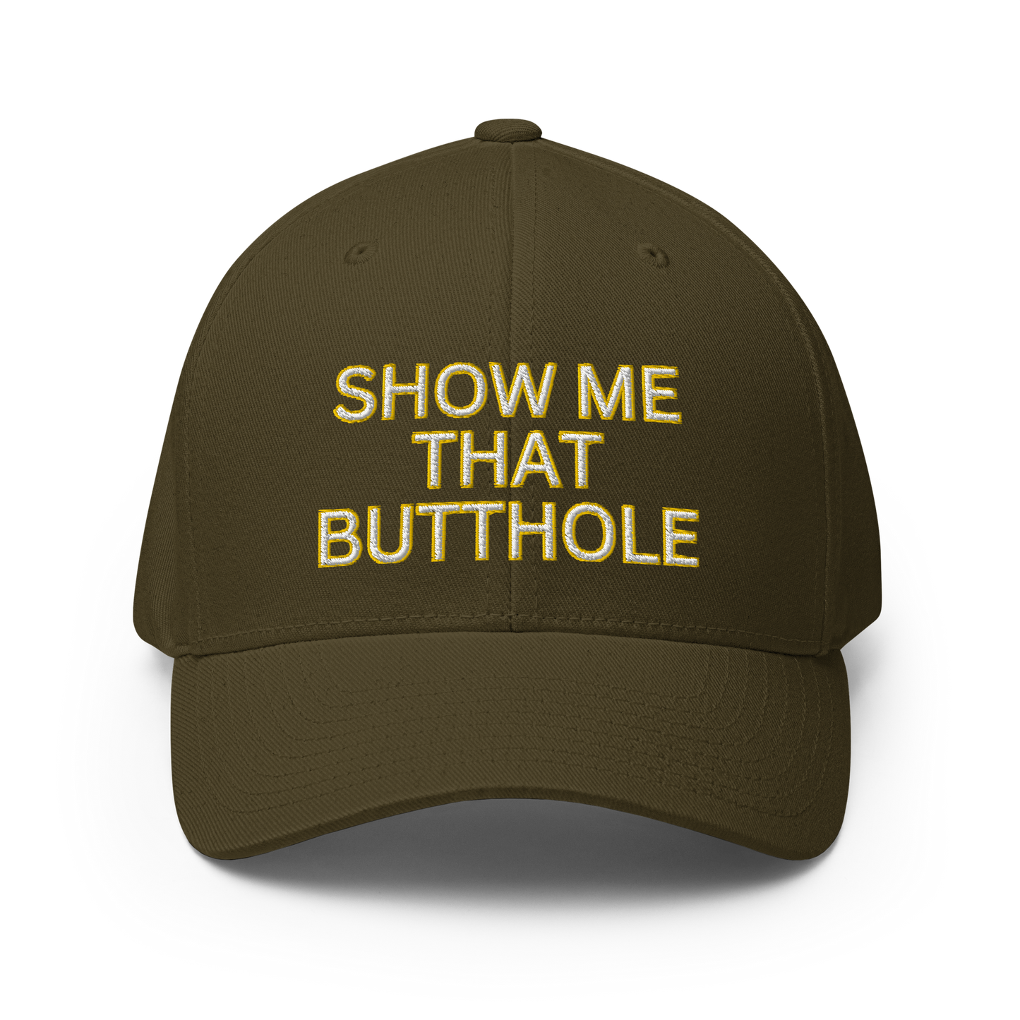 Show Me That Butthole Flexfit Structured Twill Cap