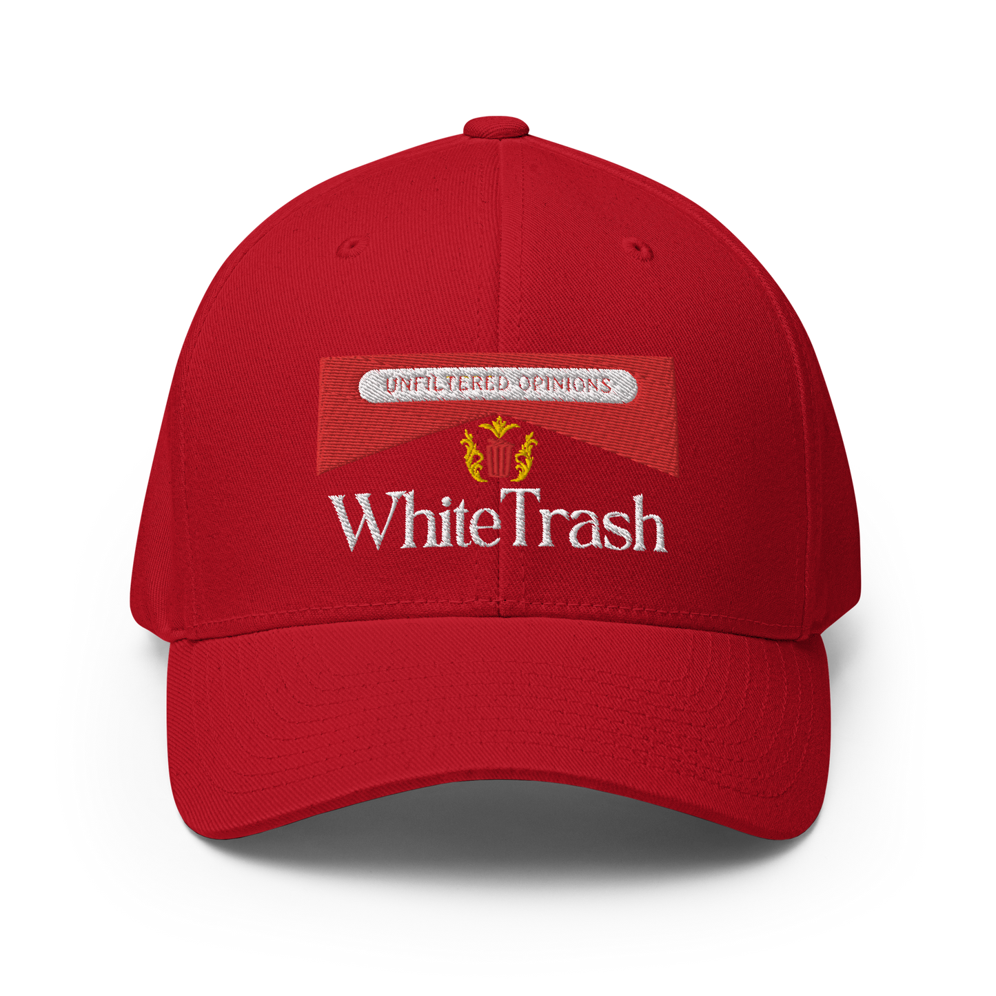 White Trash Flexfit Embroidered cap
