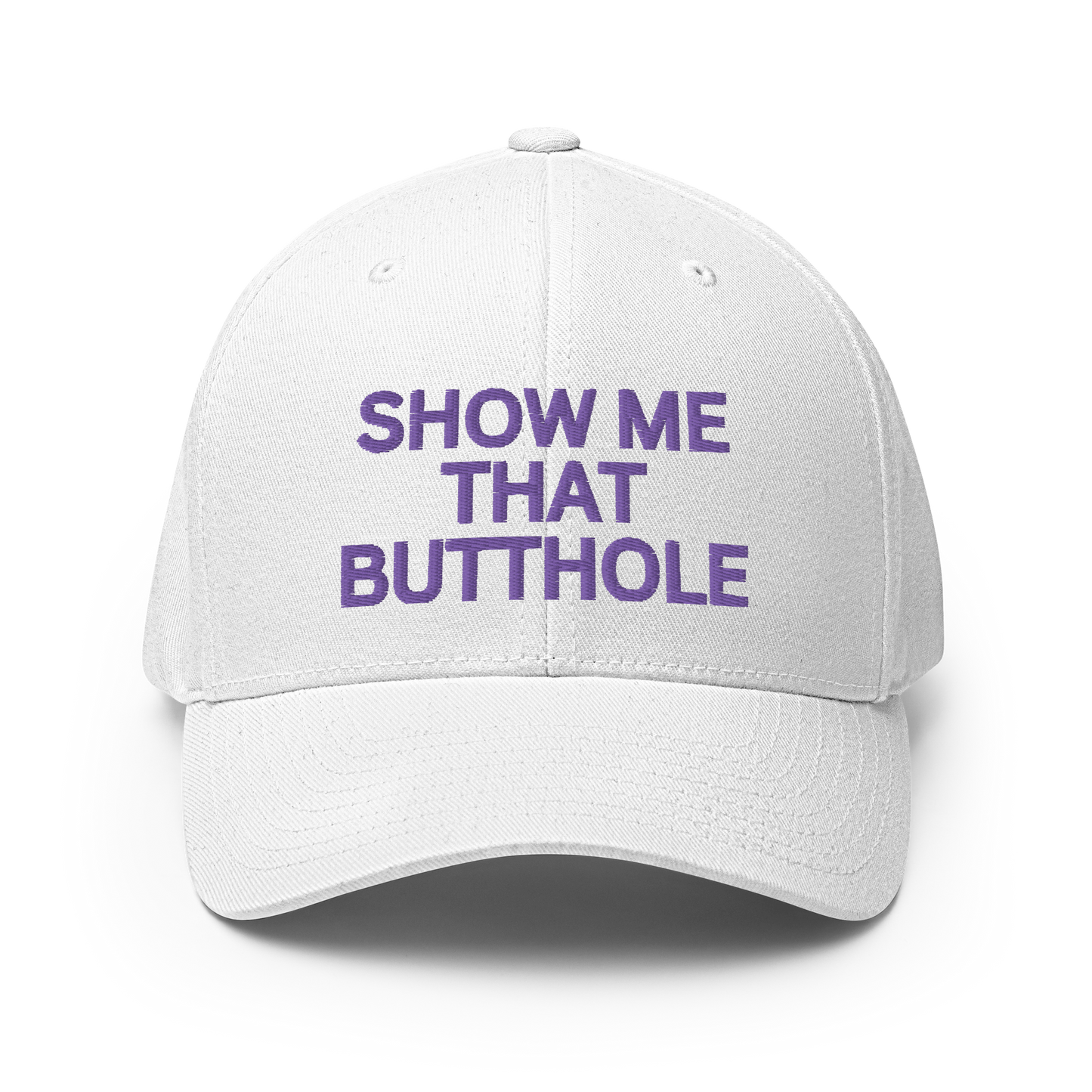 Show Me That Butthole Flexfit Structured Twill Cap