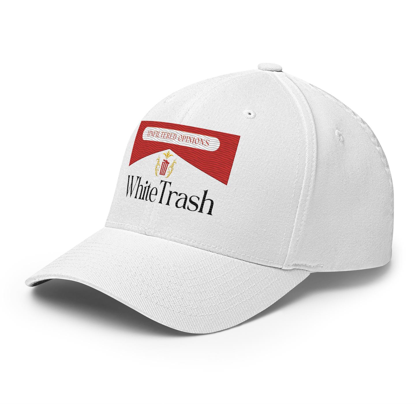 White Trash Flexfit Embroidered cap