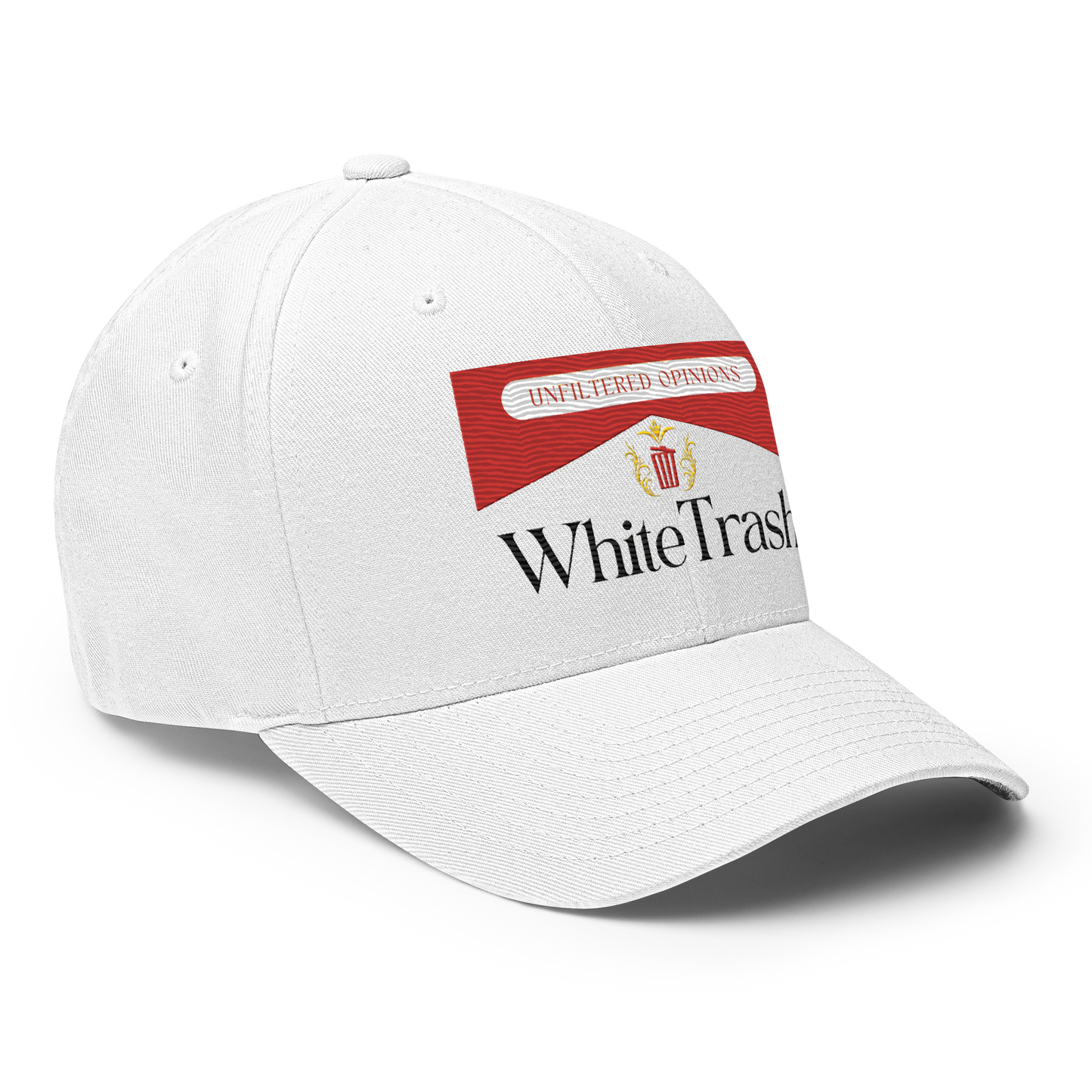 White Trash Flexfit Embroidered cap