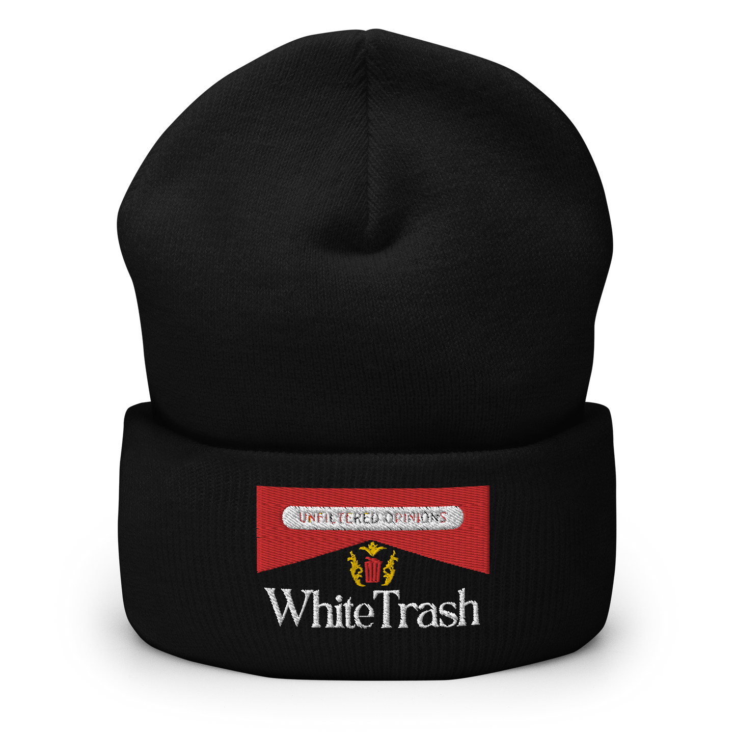 White Trash Cuffed Beanie