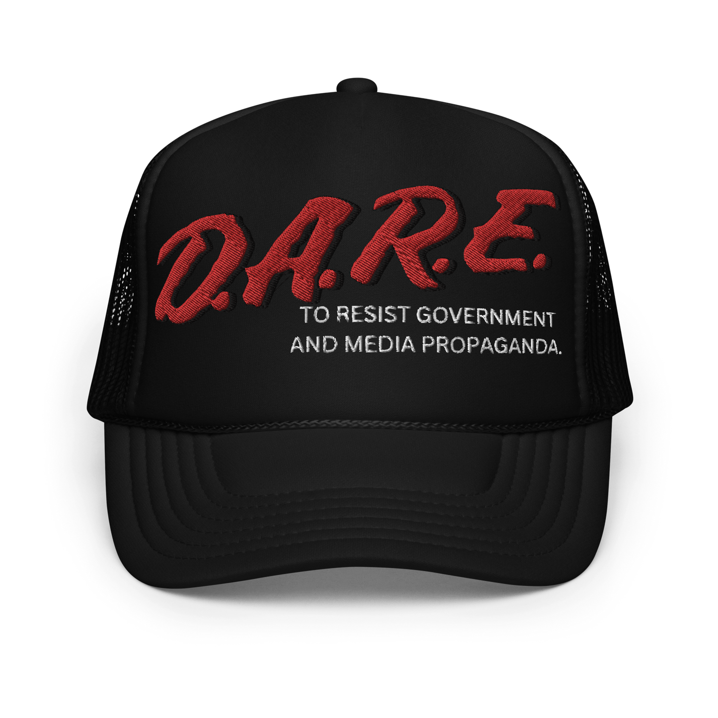 DARE Embroidered Foam trucker hat