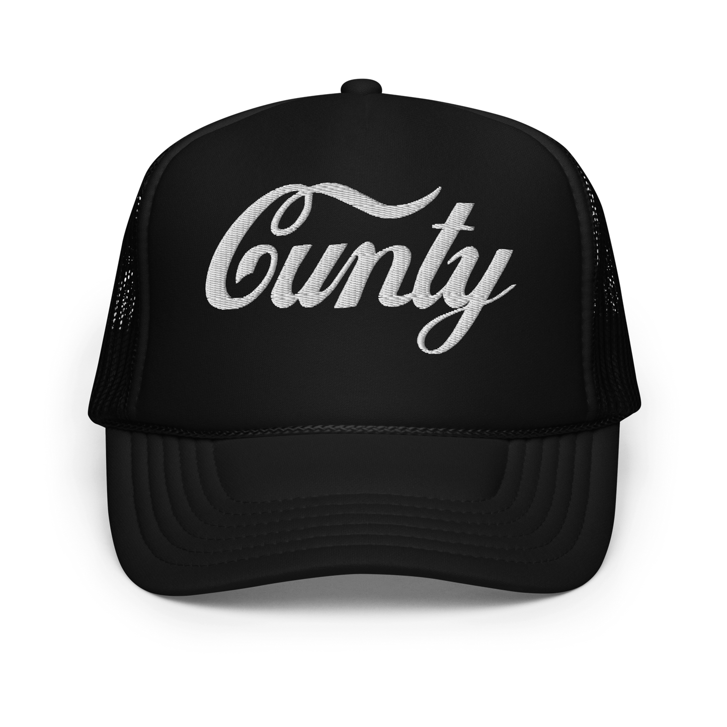 Cunty Embroidered Foam trucker hat