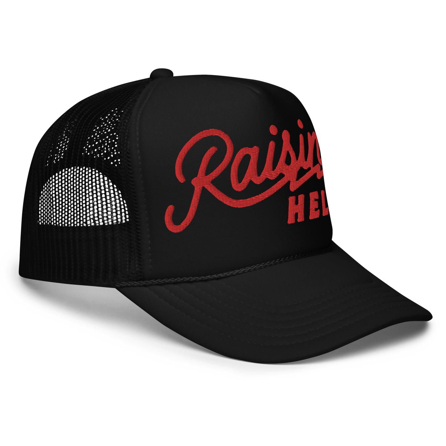 Raisin' Hell Foam trucker hat