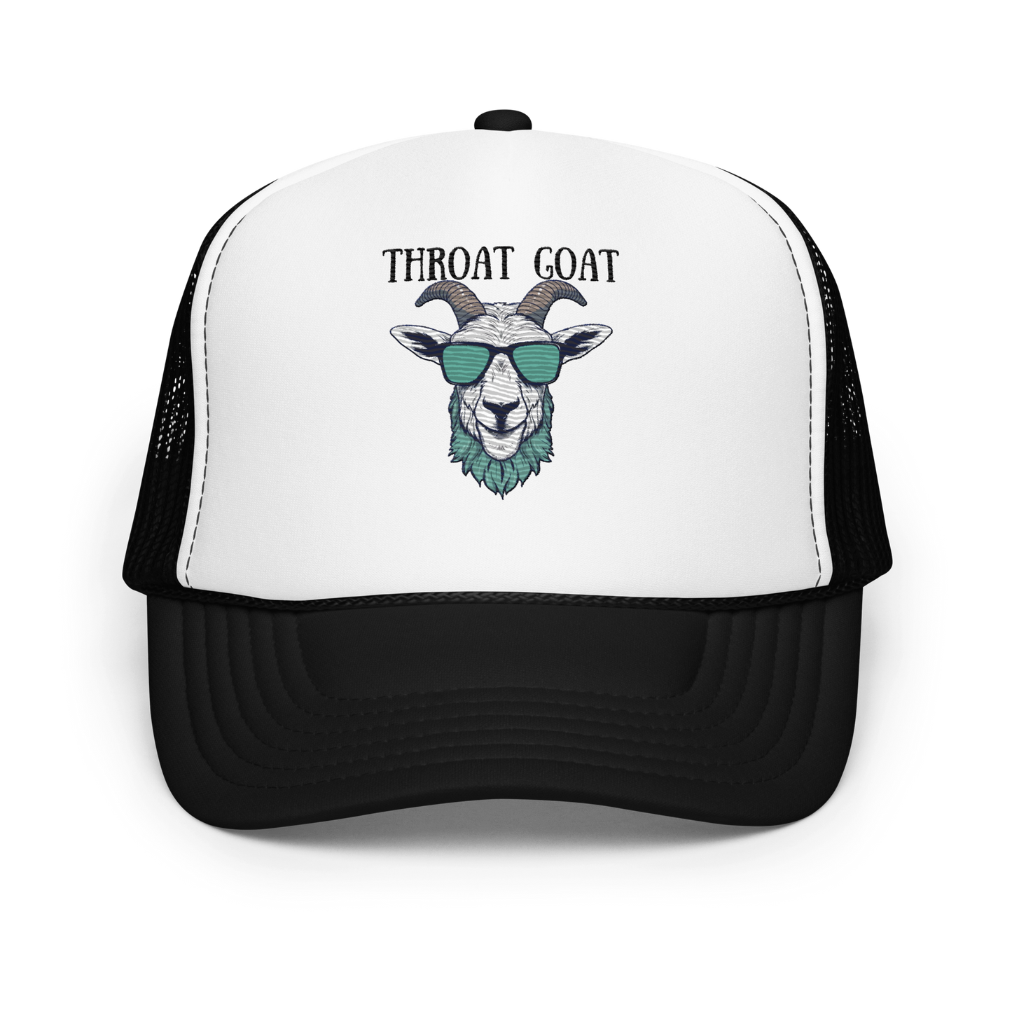 Throat Goat Foam trucker hat