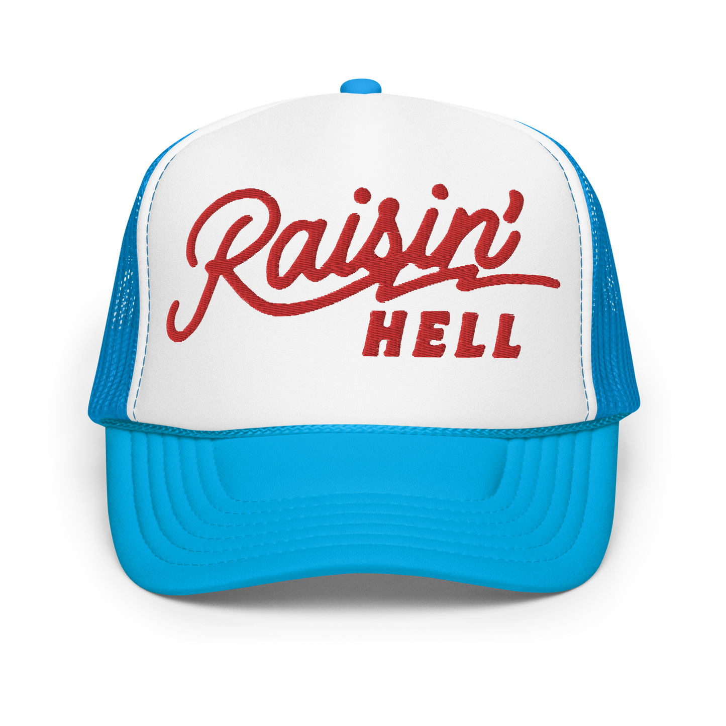 Raisin' Hell Foam trucker hat