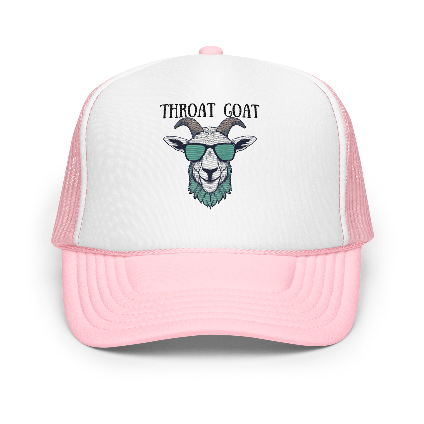 Throat Goat Foam trucker hat