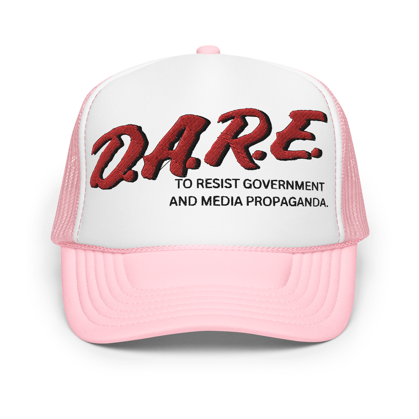 DARE Embroidered Foam trucker hat
