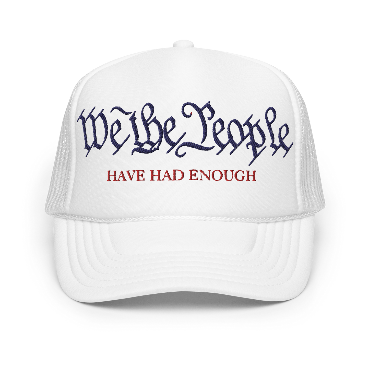 We The People Foam trucker hat