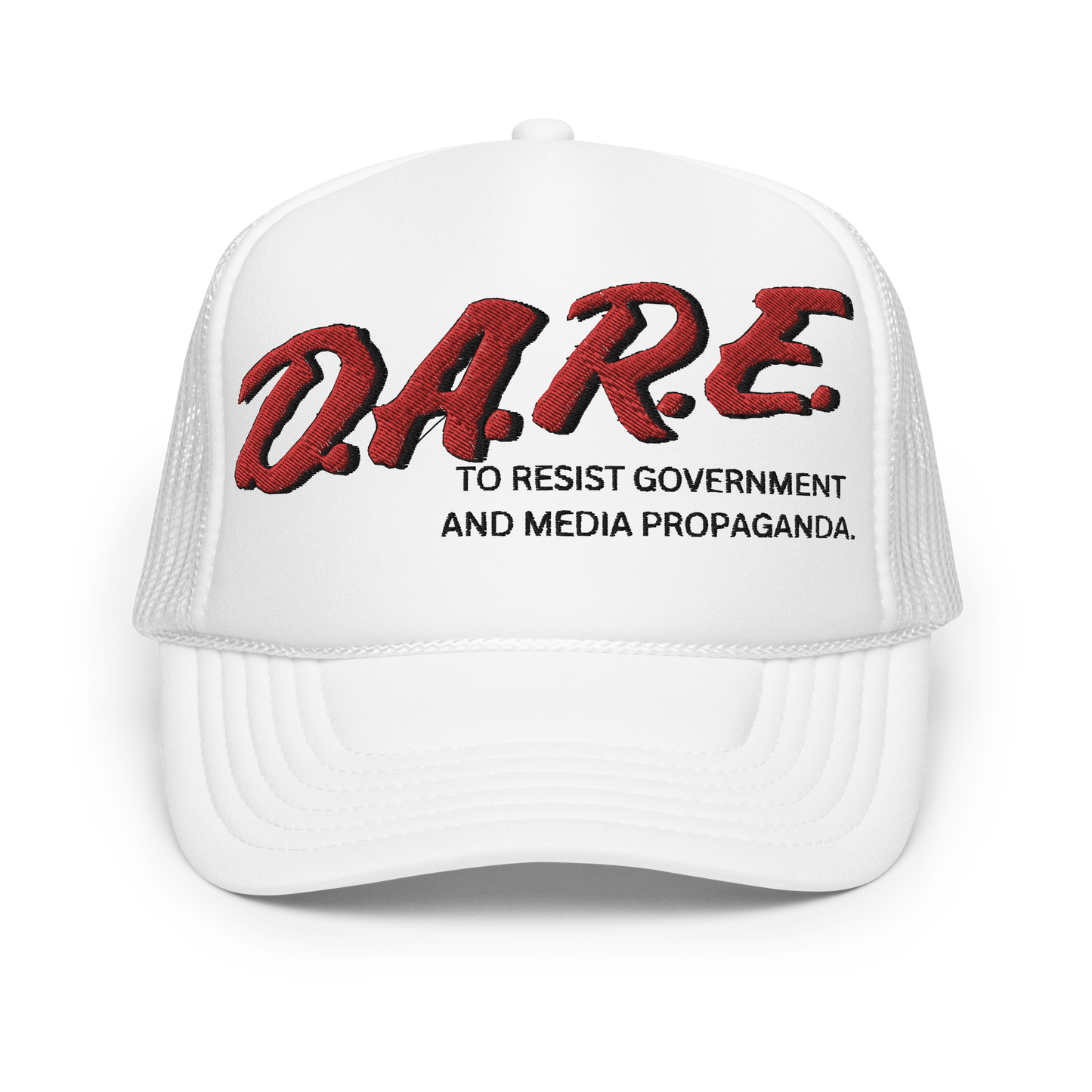 DARE Embroidered Foam trucker hat