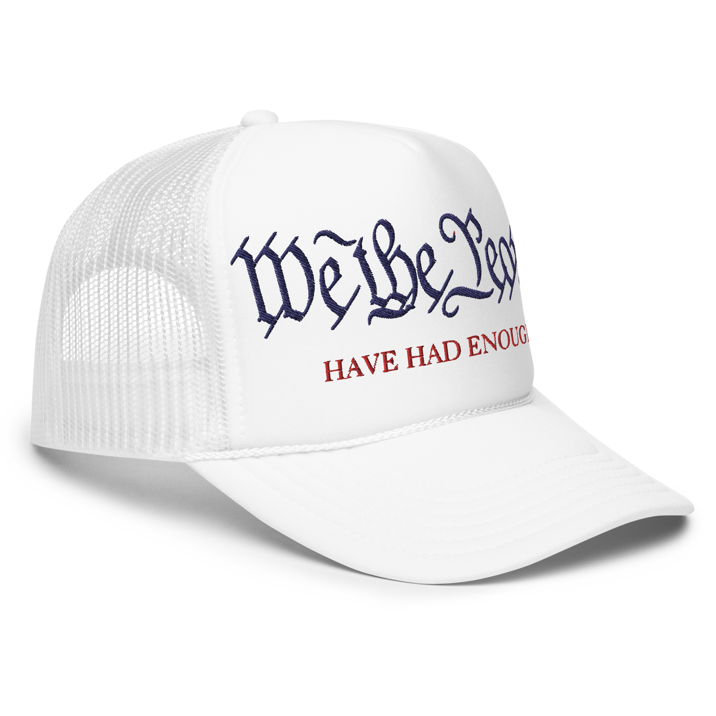 We The People Foam trucker hat