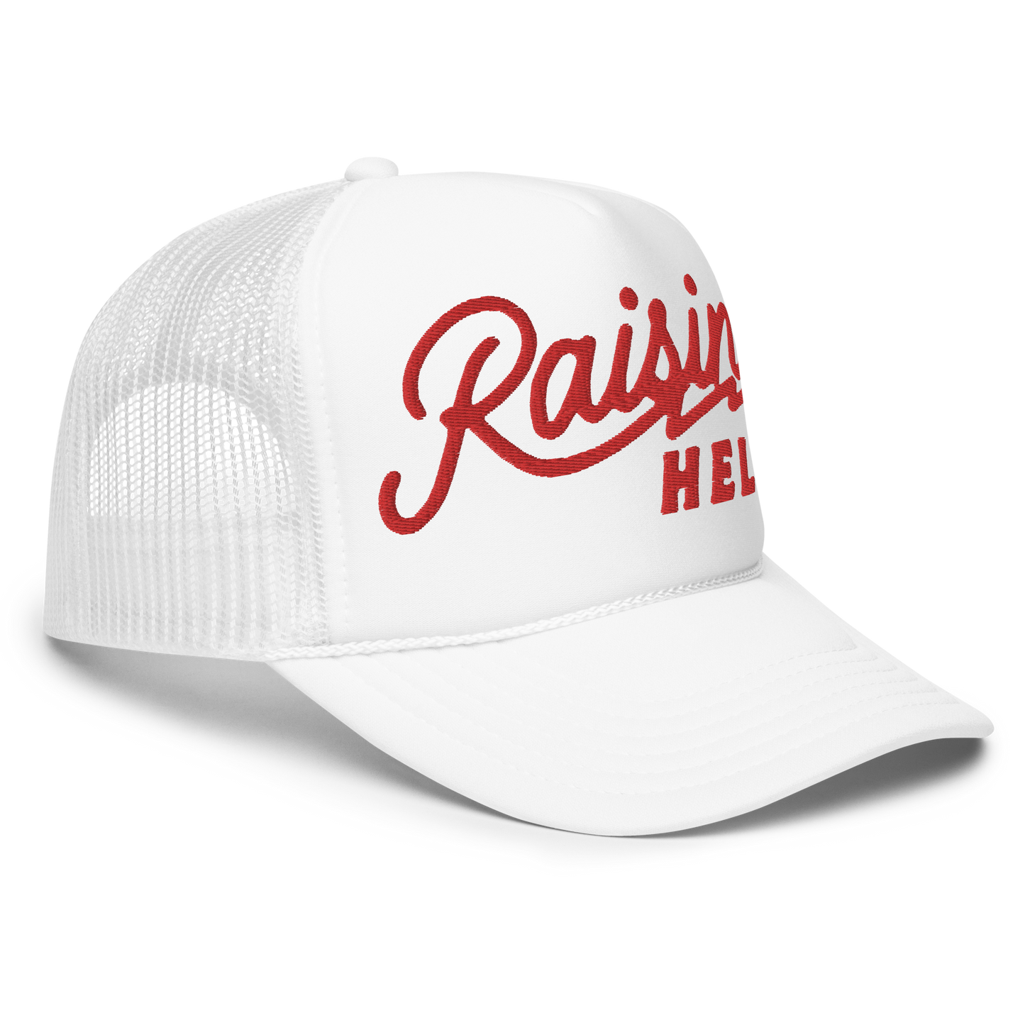 Raisin' Hell Foam trucker hat