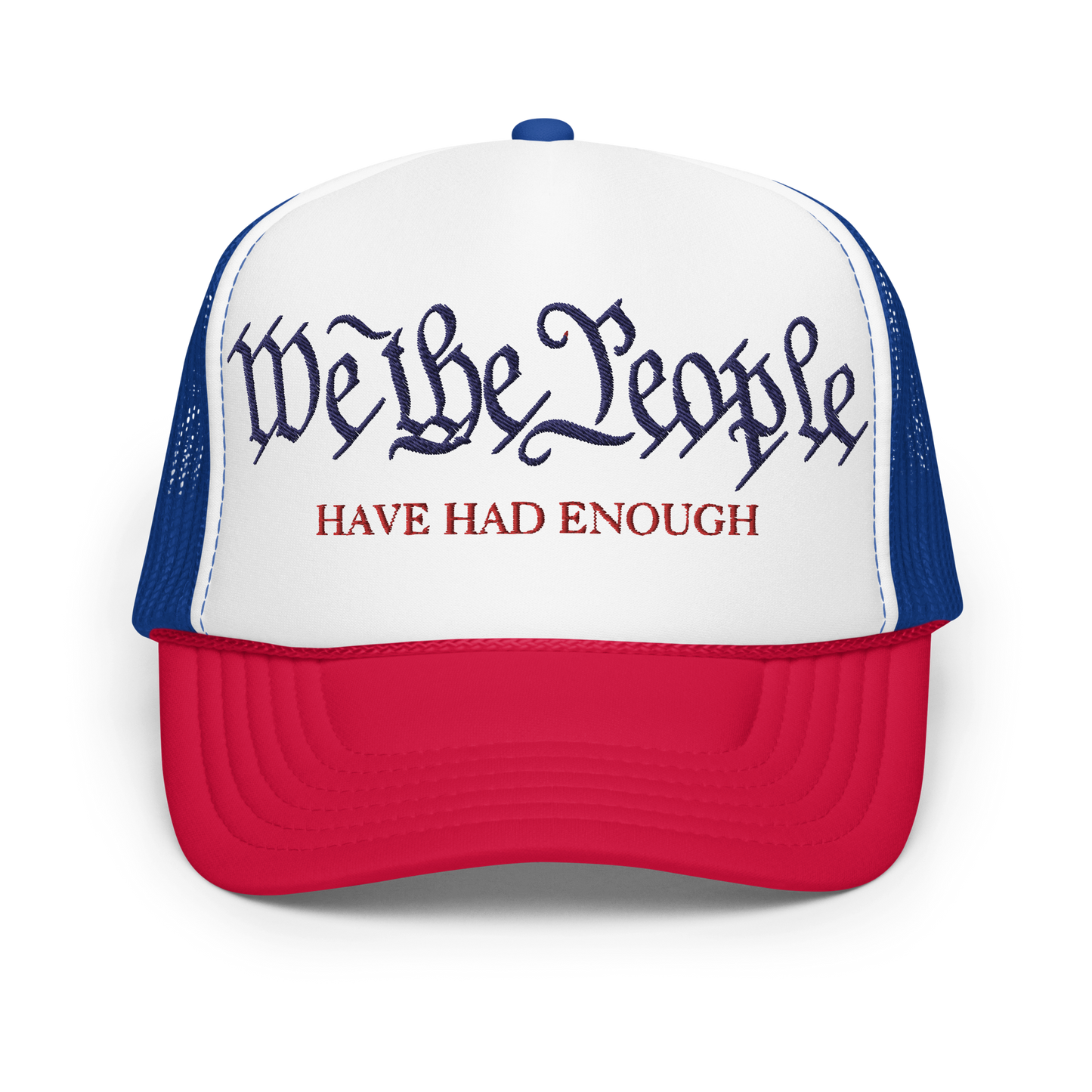 We The People Foam trucker hat
