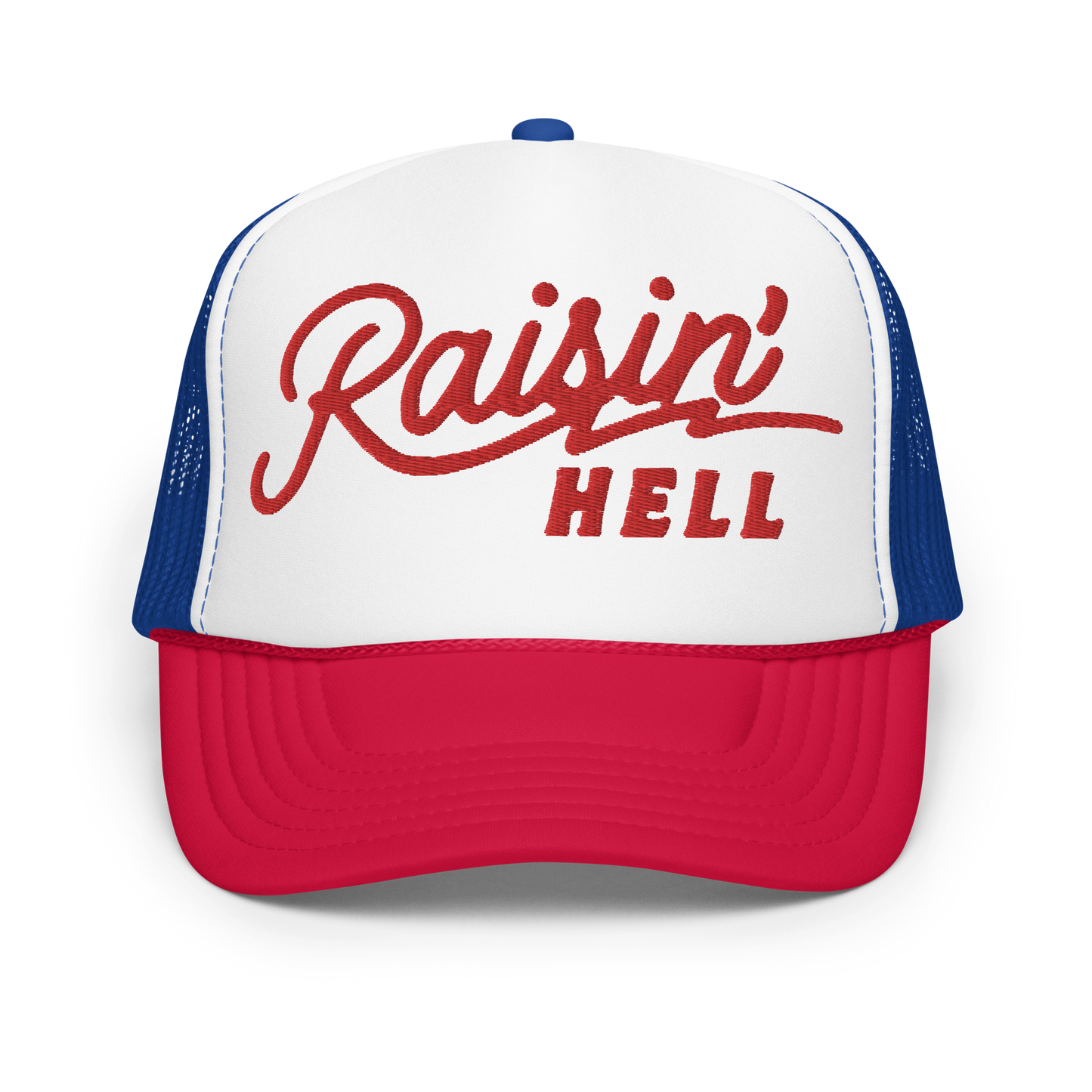 Raisin' Hell Foam trucker hat