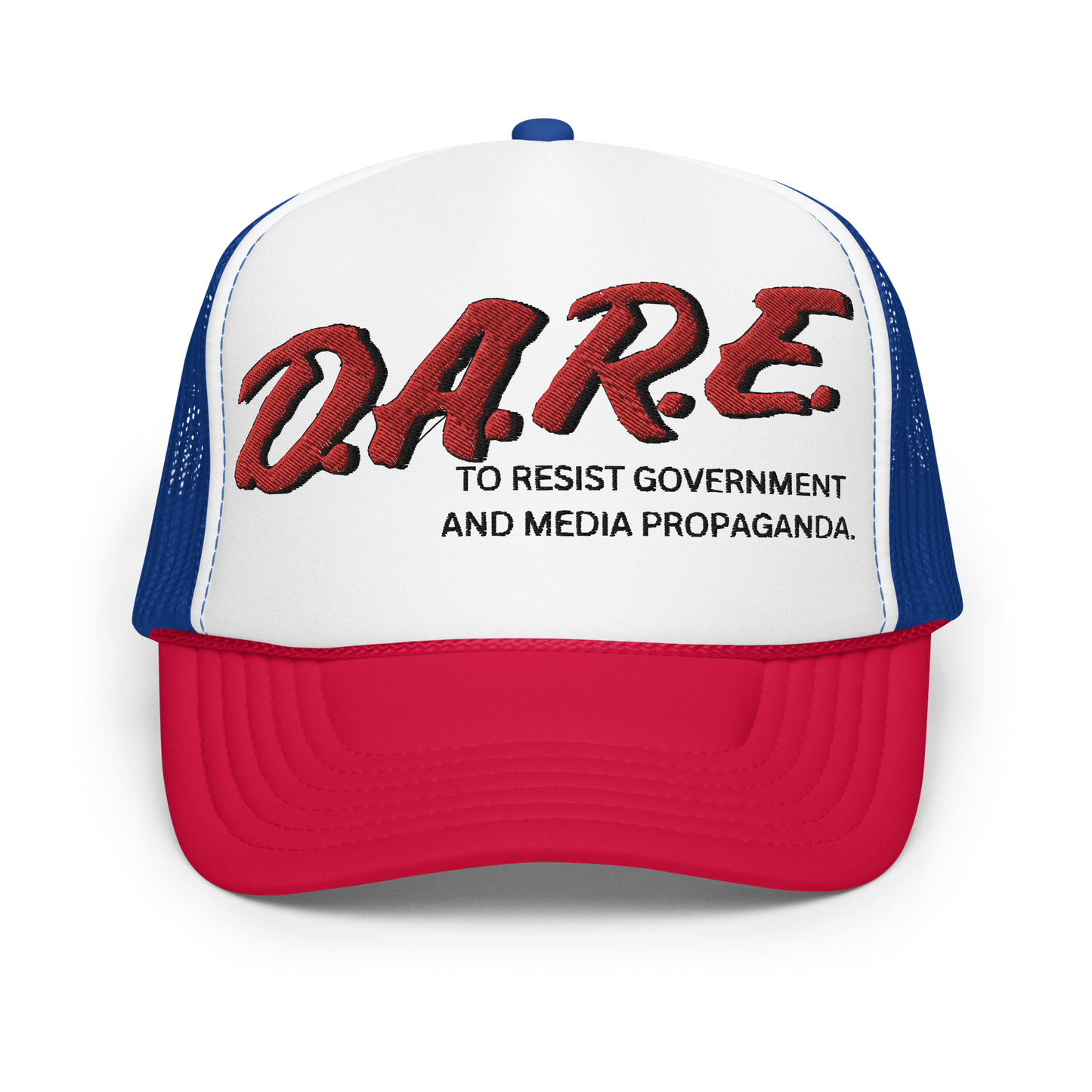 DARE Embroidered Foam trucker hat