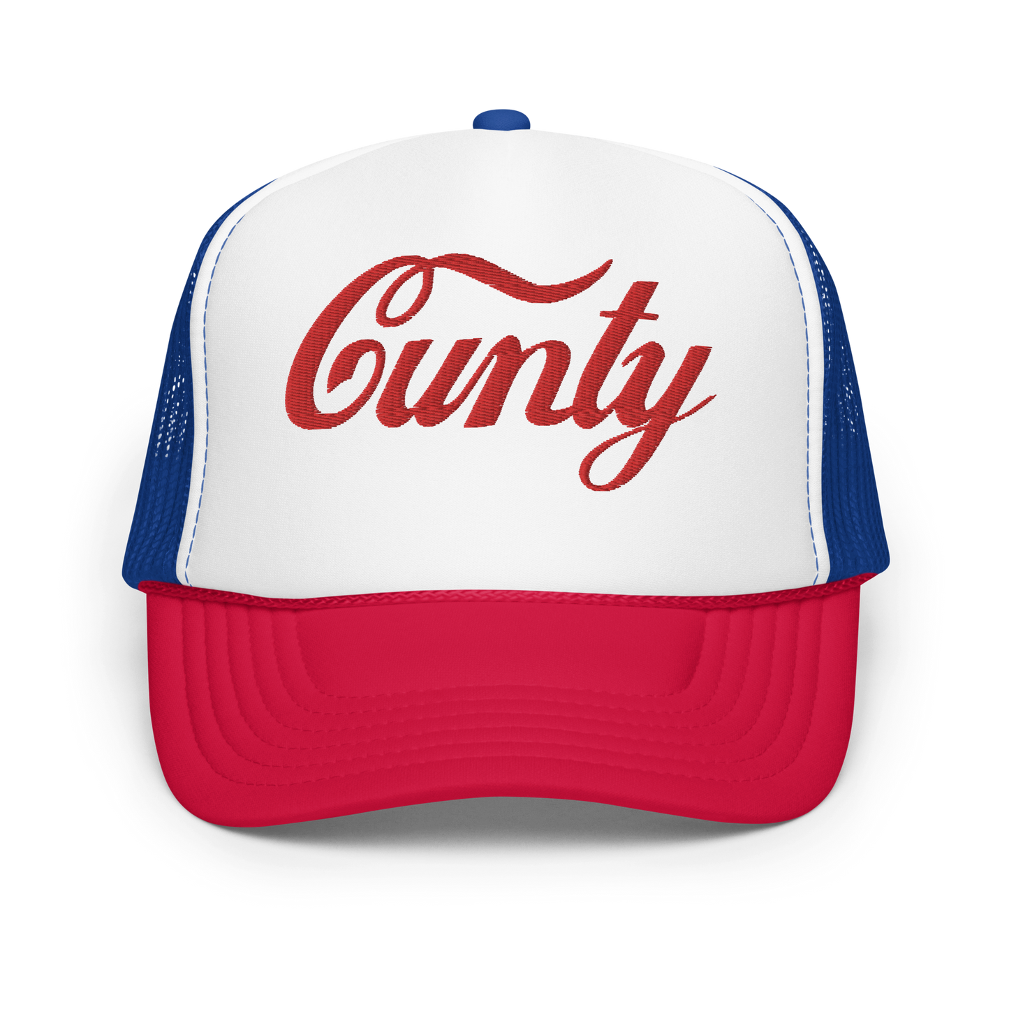 Cunty Embroidered Foam trucker hat