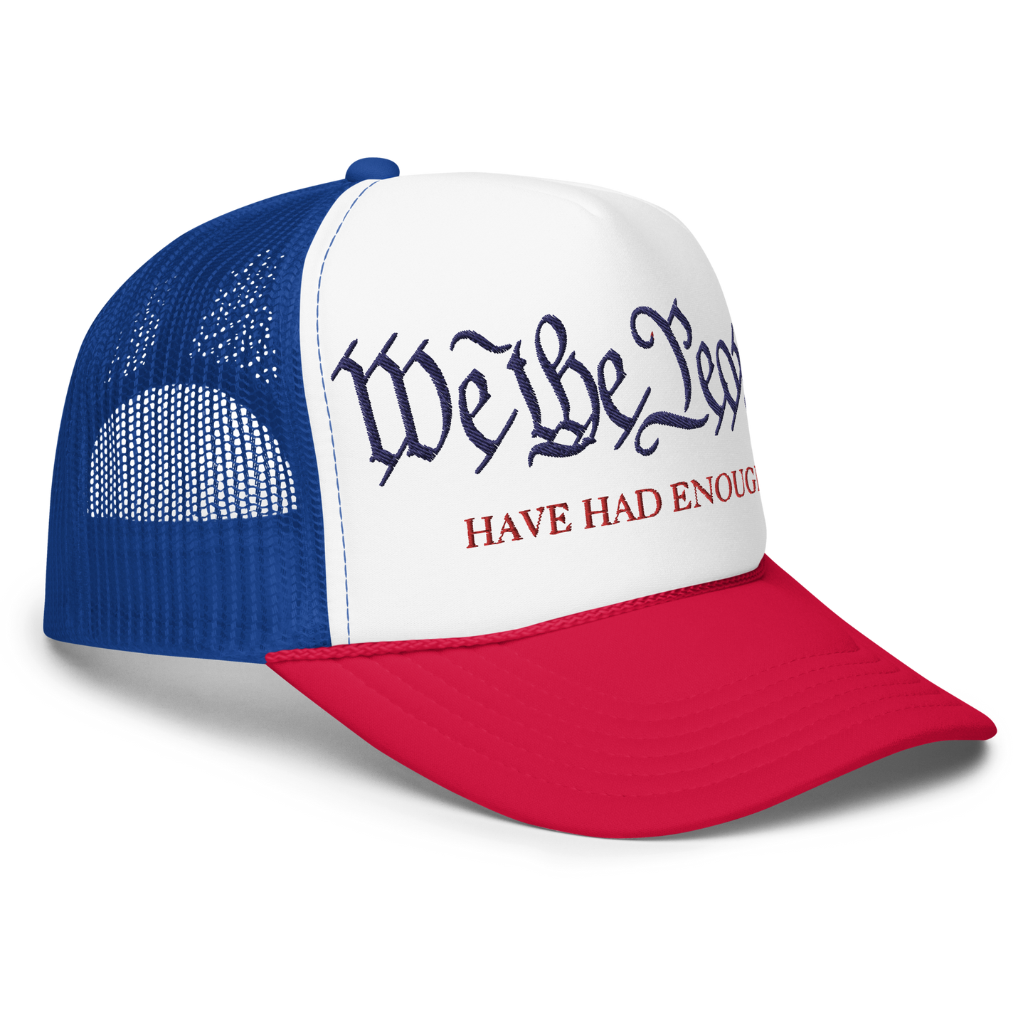 We The People Foam trucker hat