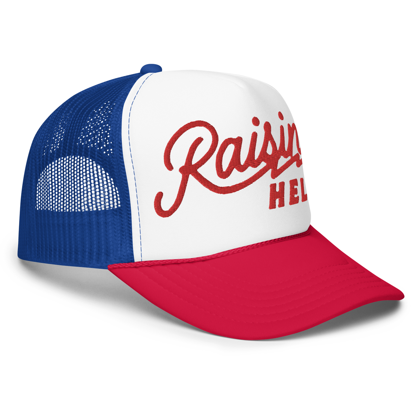 Raisin' Hell Foam trucker hat
