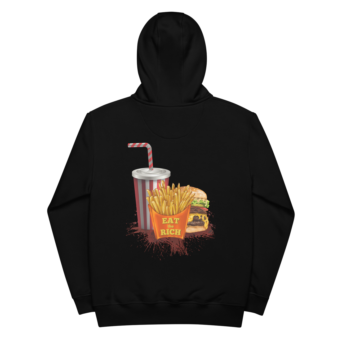 Eat the Rich Lunch Premium eco hoodie