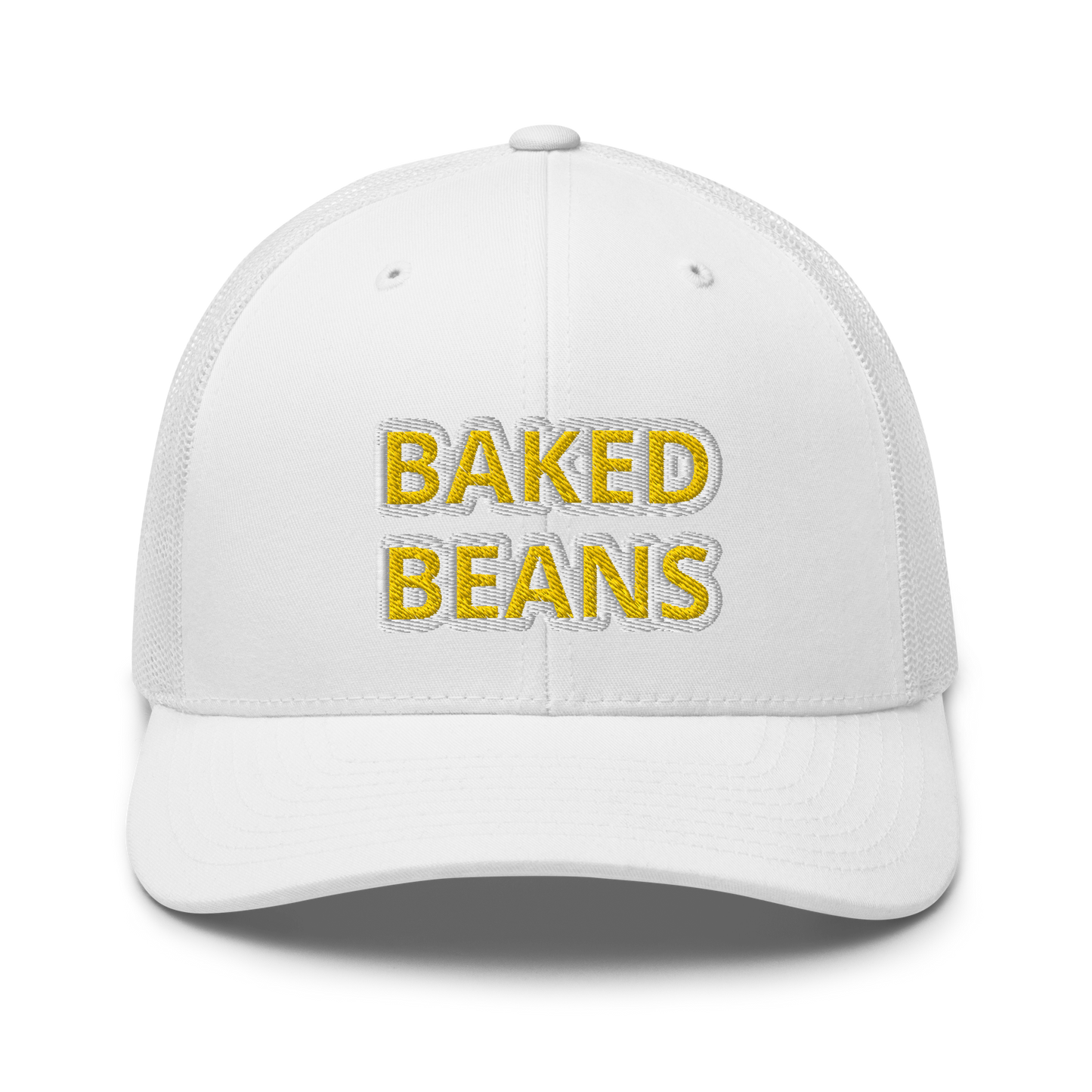 Baked Beans Embroidered Trucker Cap
