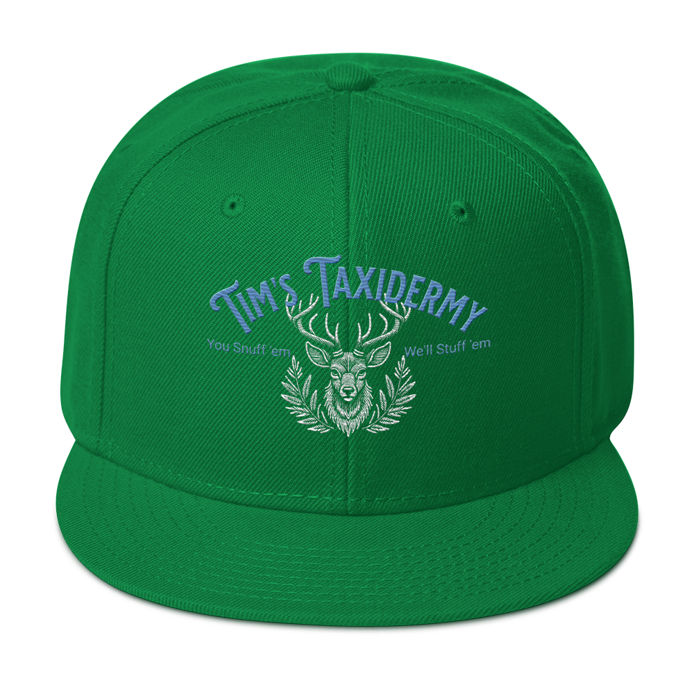 Tim's Taxidermy Snapback Hat