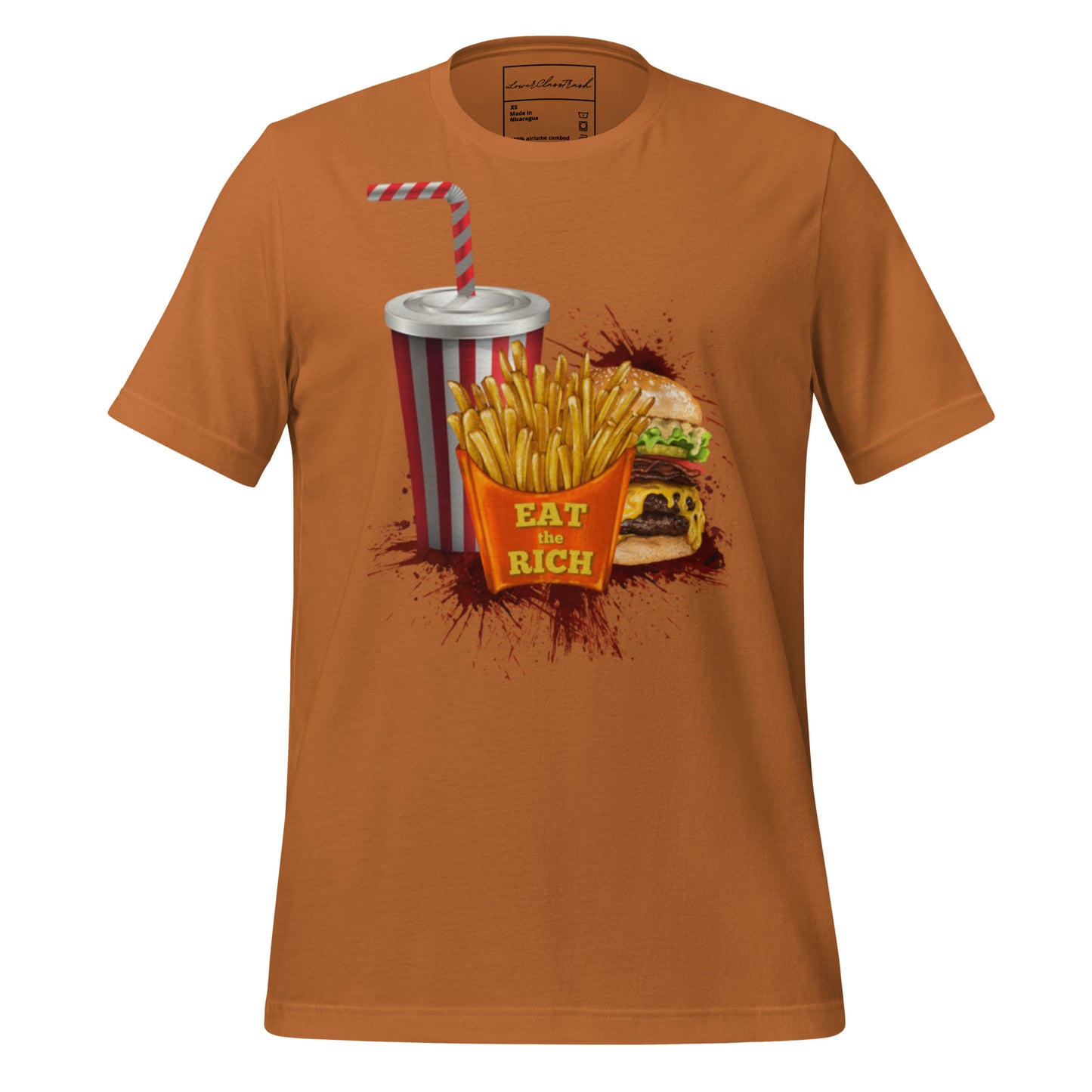 Eat The Rich Lunch Unisex t-shirt