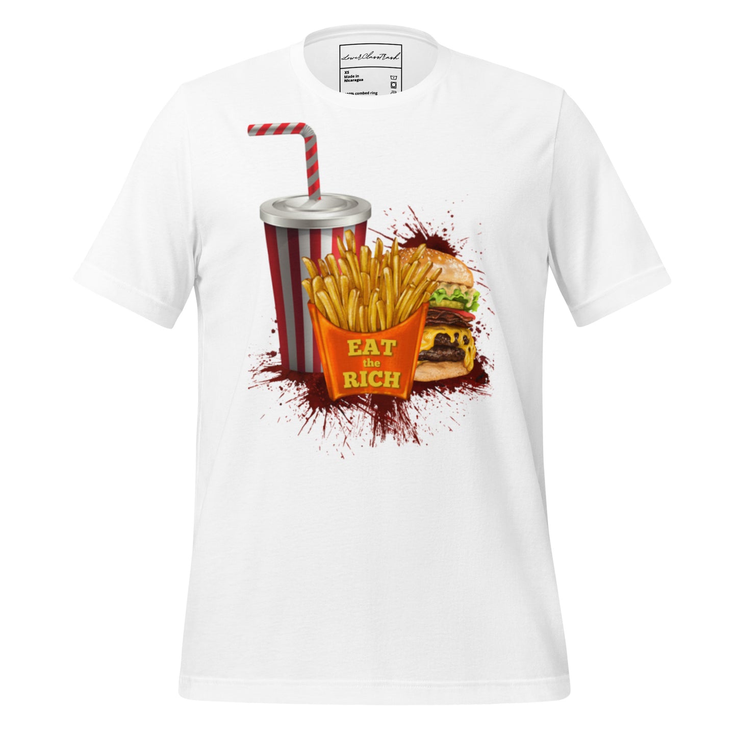 Eat The Rich Lunch Unisex t-shirt