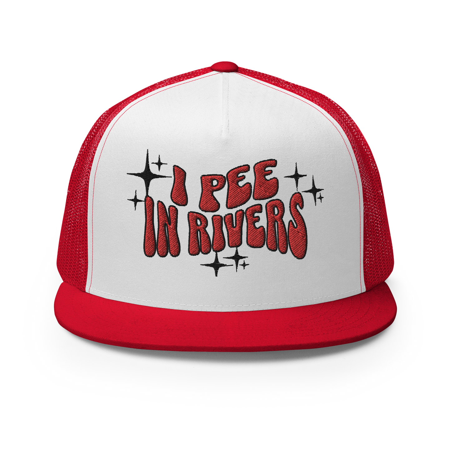 Pee in Rivers Trucker Cap